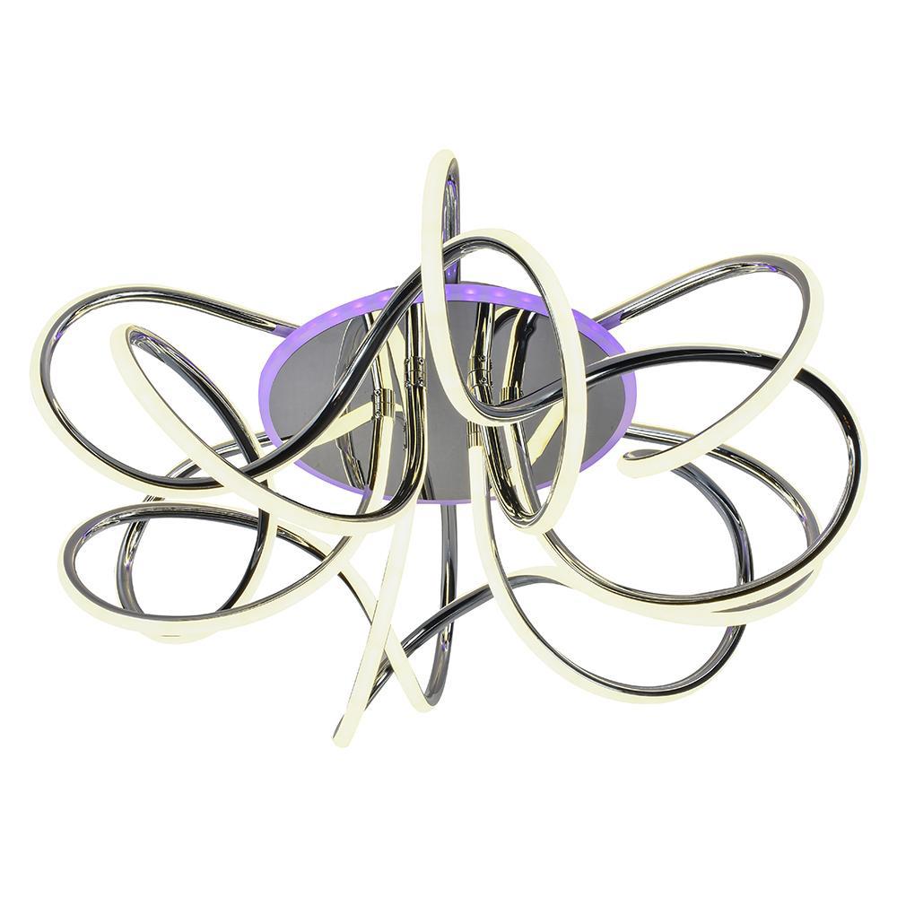 Изображение товара Светодиодная люстра Profit Light 18065 CHR 240W RGB с пультом и диммированием