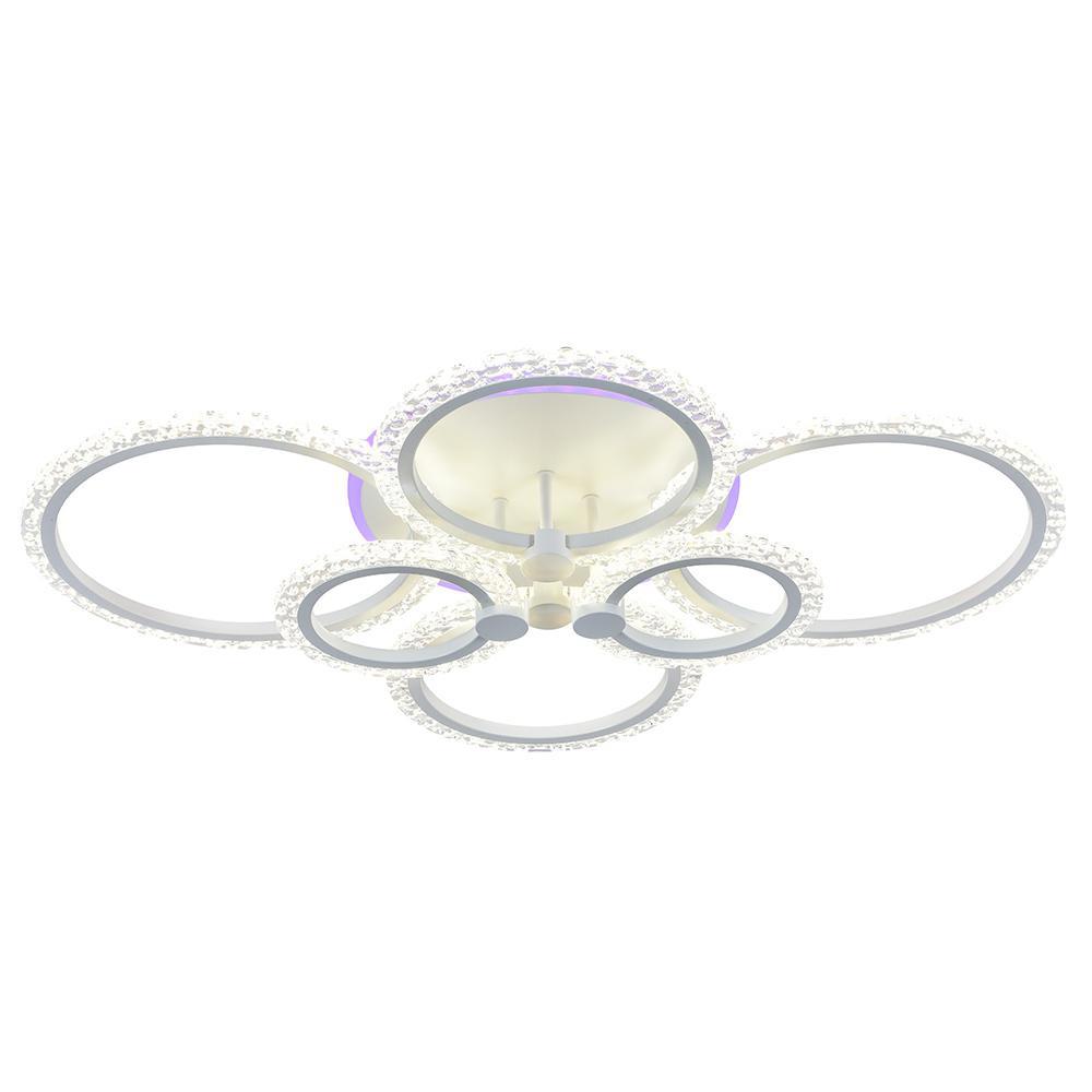 Изображение товара Светодиодная люстра Profit Light 18027/6 WHT с RGB управлением и диммированием