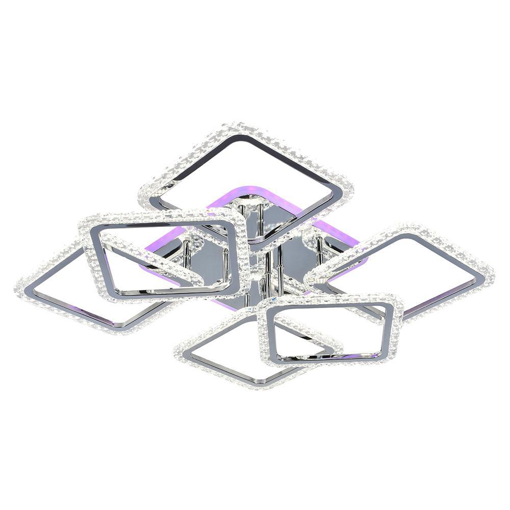 Изображение товара Светодиодная люстра Profit Light 18029/6 CHR RGB 168W 12500 lm современная для потолка 12-18 кв м