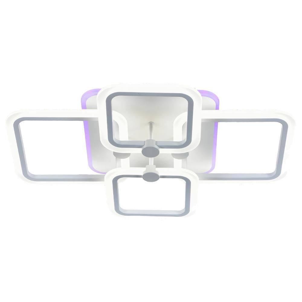 Изображение товара Светодиодная люстра Profit Light 18070/4 WHT регулируемый свет и RGB подсветка