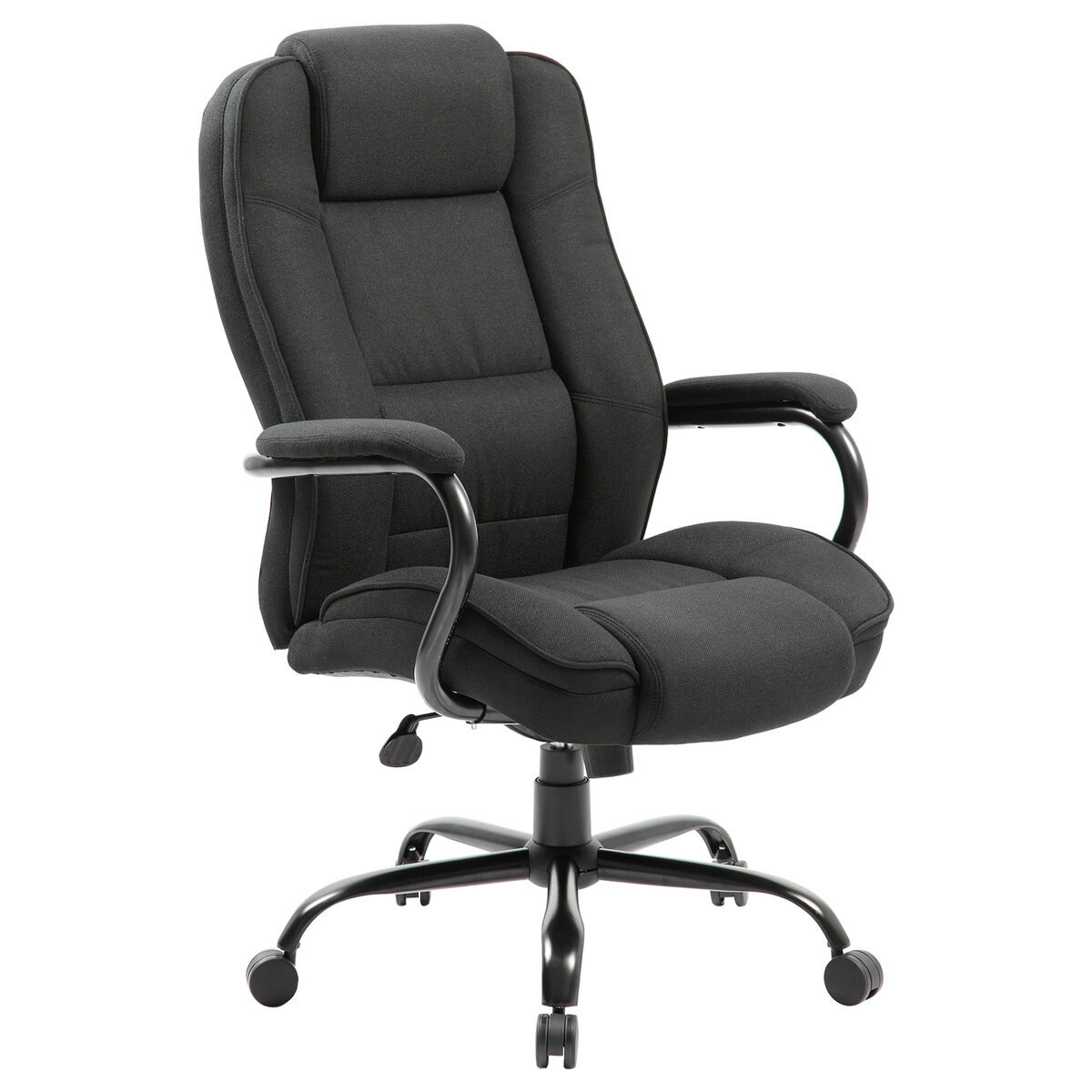 Изображение товара Кресло Brabix Heavy Duty HD-002 черное из ткани