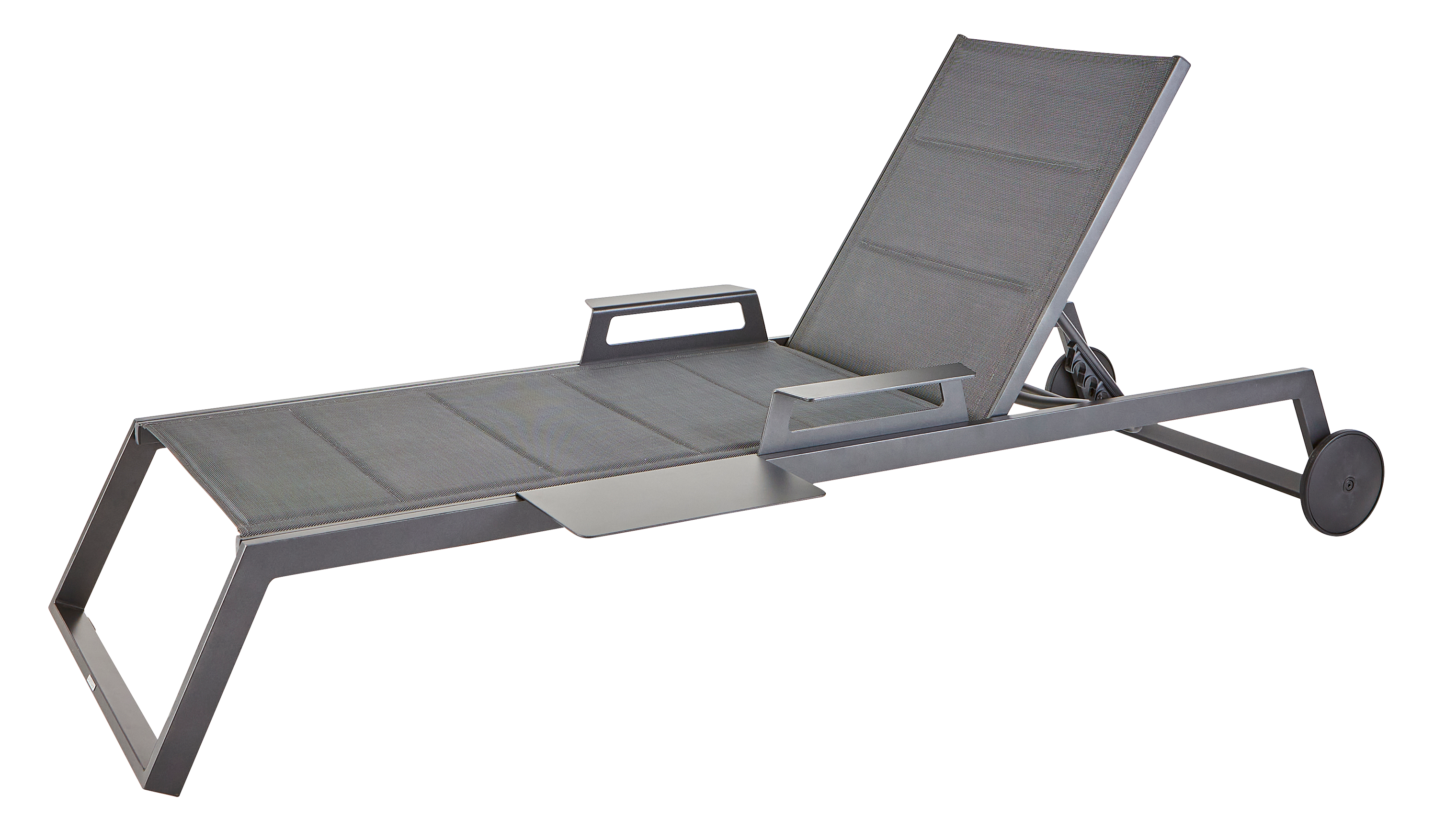 Изображение товара Шезлонг Naterial Odyssea II алюминий антрацит 64x87.5x222 см для отдыха