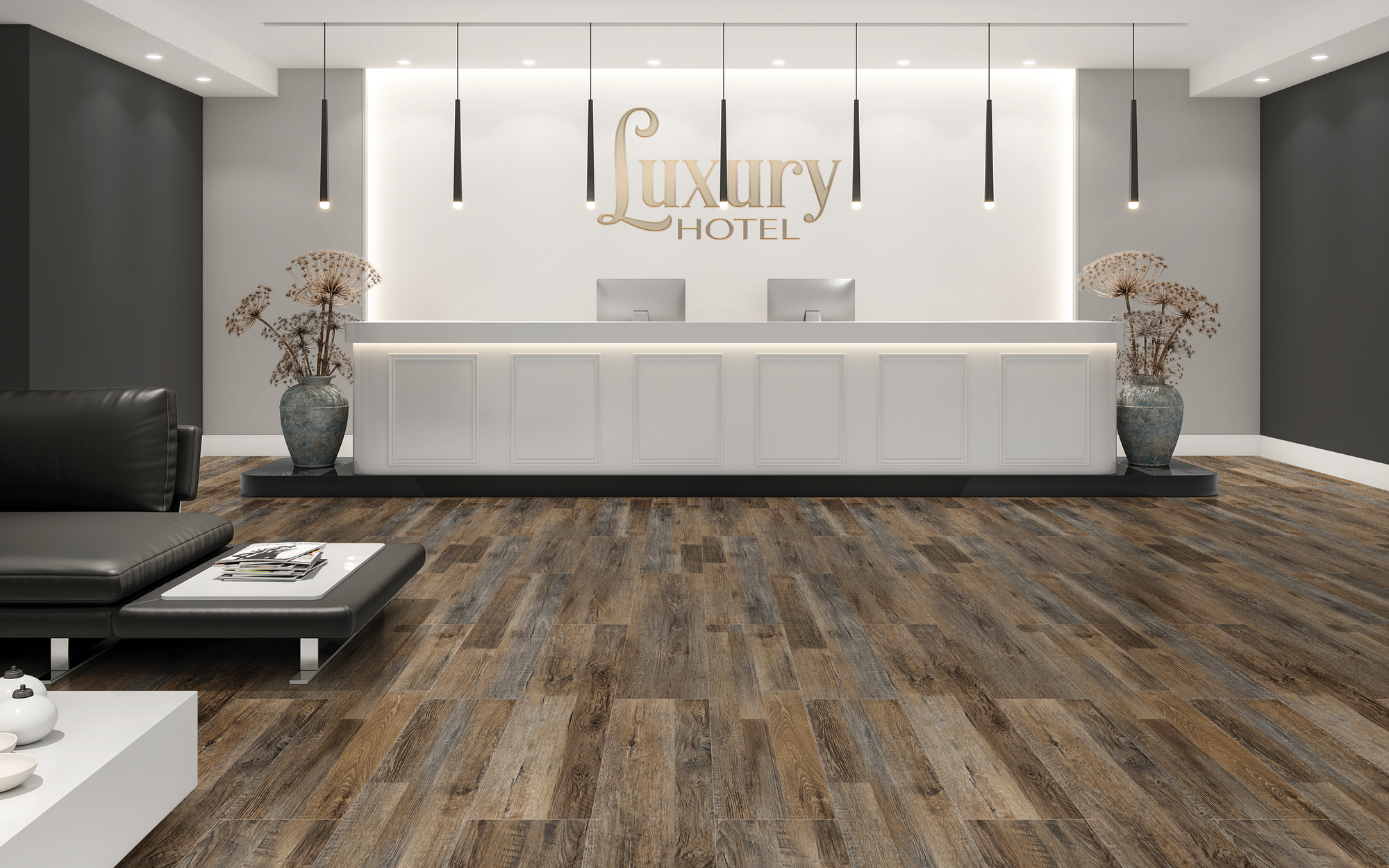 Изображение товара SPC плитка Дуб Ирландский 43 класс 4.5 мм 2.16 м²