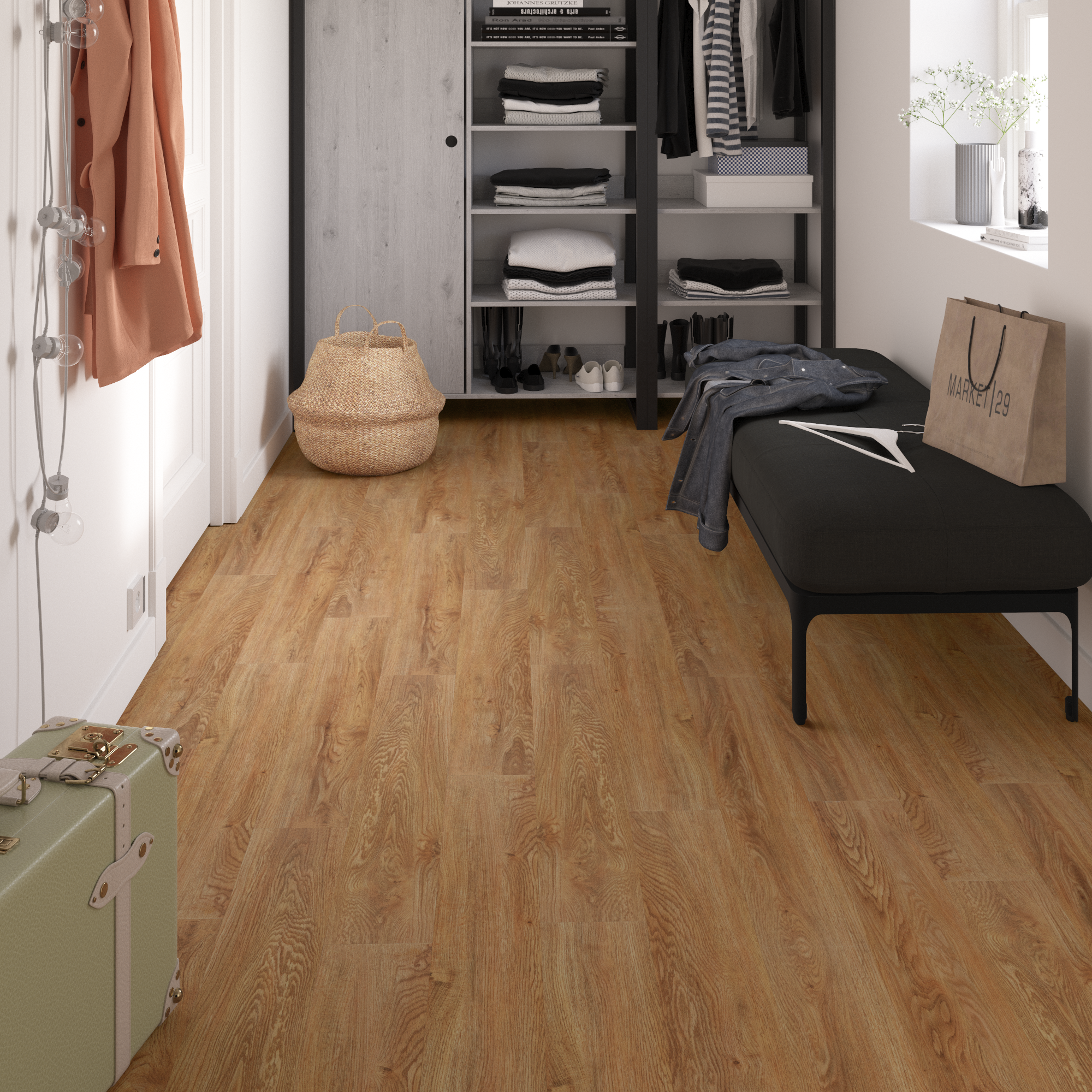 Изображение товара ПВХ плитка Artens «Baleen» 31 класс толщина 2 мм 2.23 м²