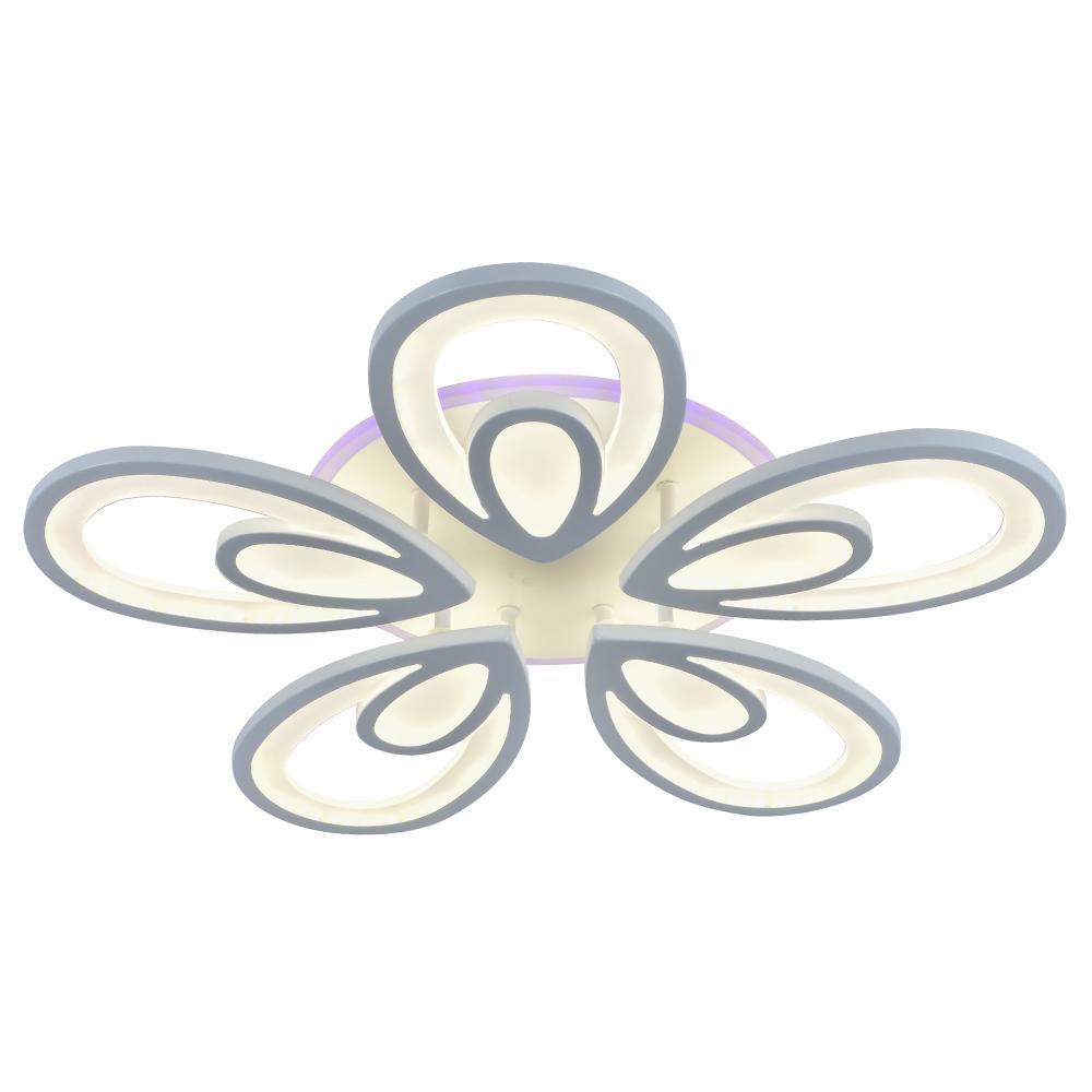 Изображение товара Современная светодиодная люстра 8007/5 WHT с RGB управлением