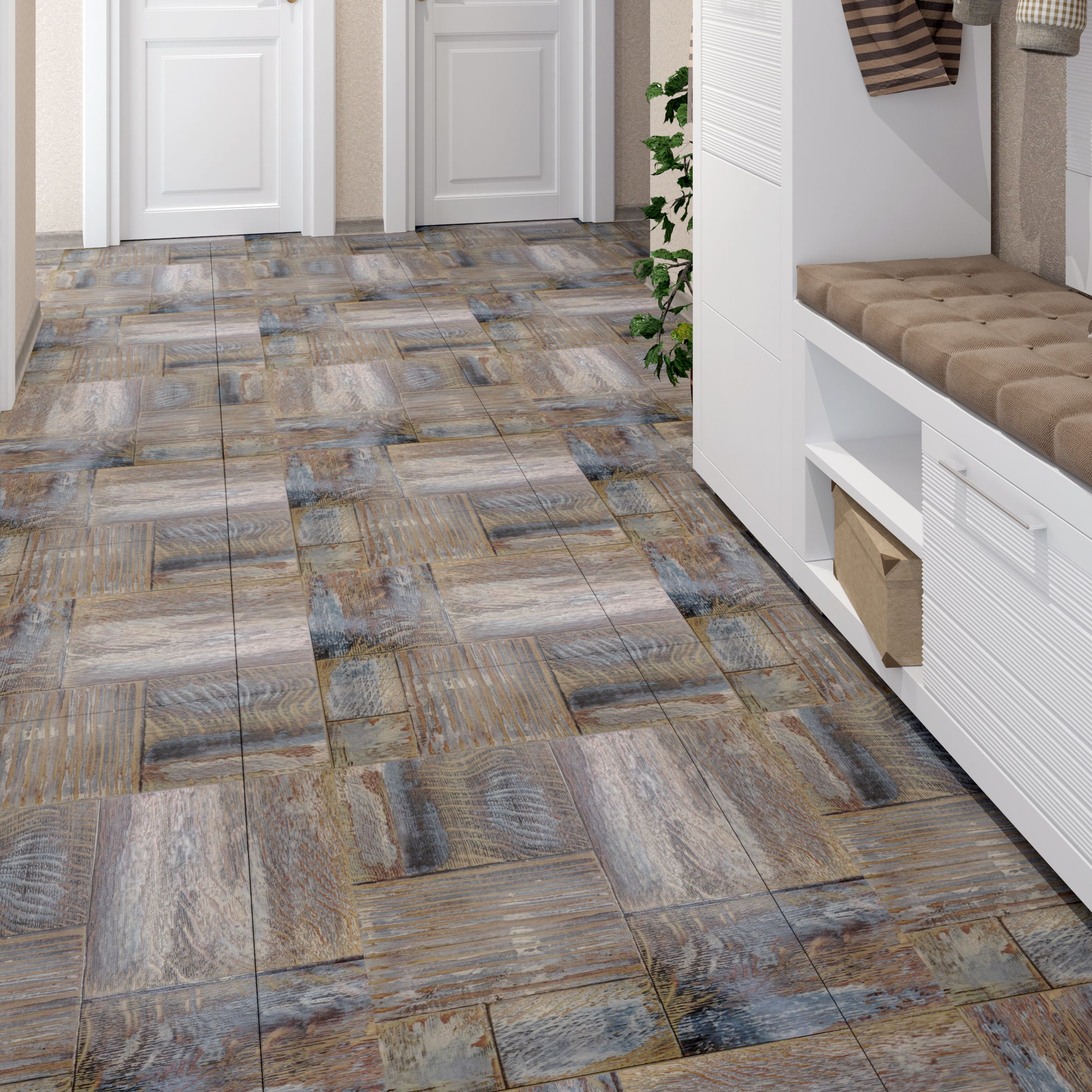 Изображение товара Ламинат "Прованс" 33 класс 12 мм с фаской, бежевый, монтаж без клея