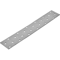 Изображение товара Монтажная пластина PS 240x40x1.8 — оцинкованная сталь, 240×40 мм