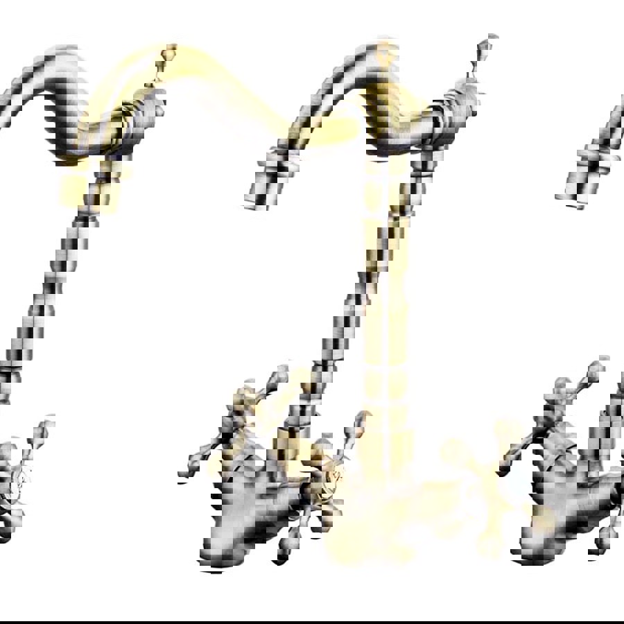 Изображение товара Смеситель для кухни Fashun цвет бронза A4408-4