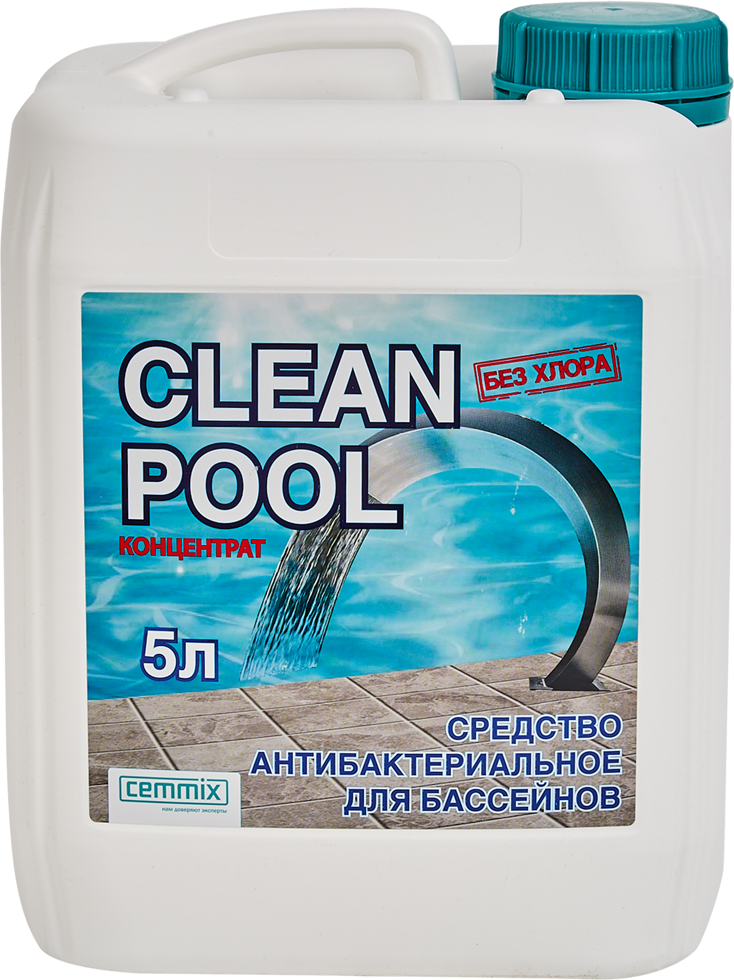Средство дезинфицирующее для бассейна Cemmix CleanPool 5 л