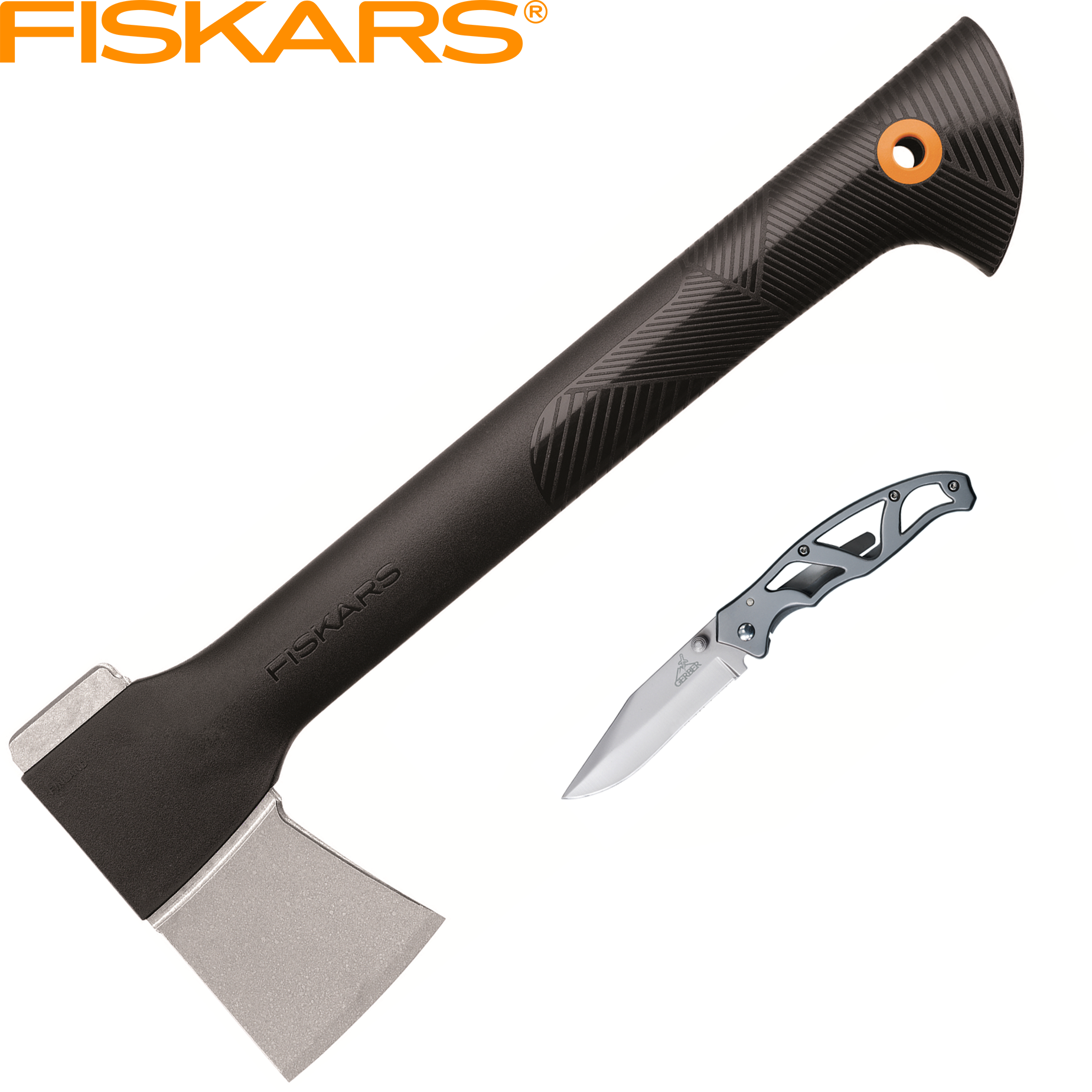 Изображение товара Топор и нож Fiskars Paraframe