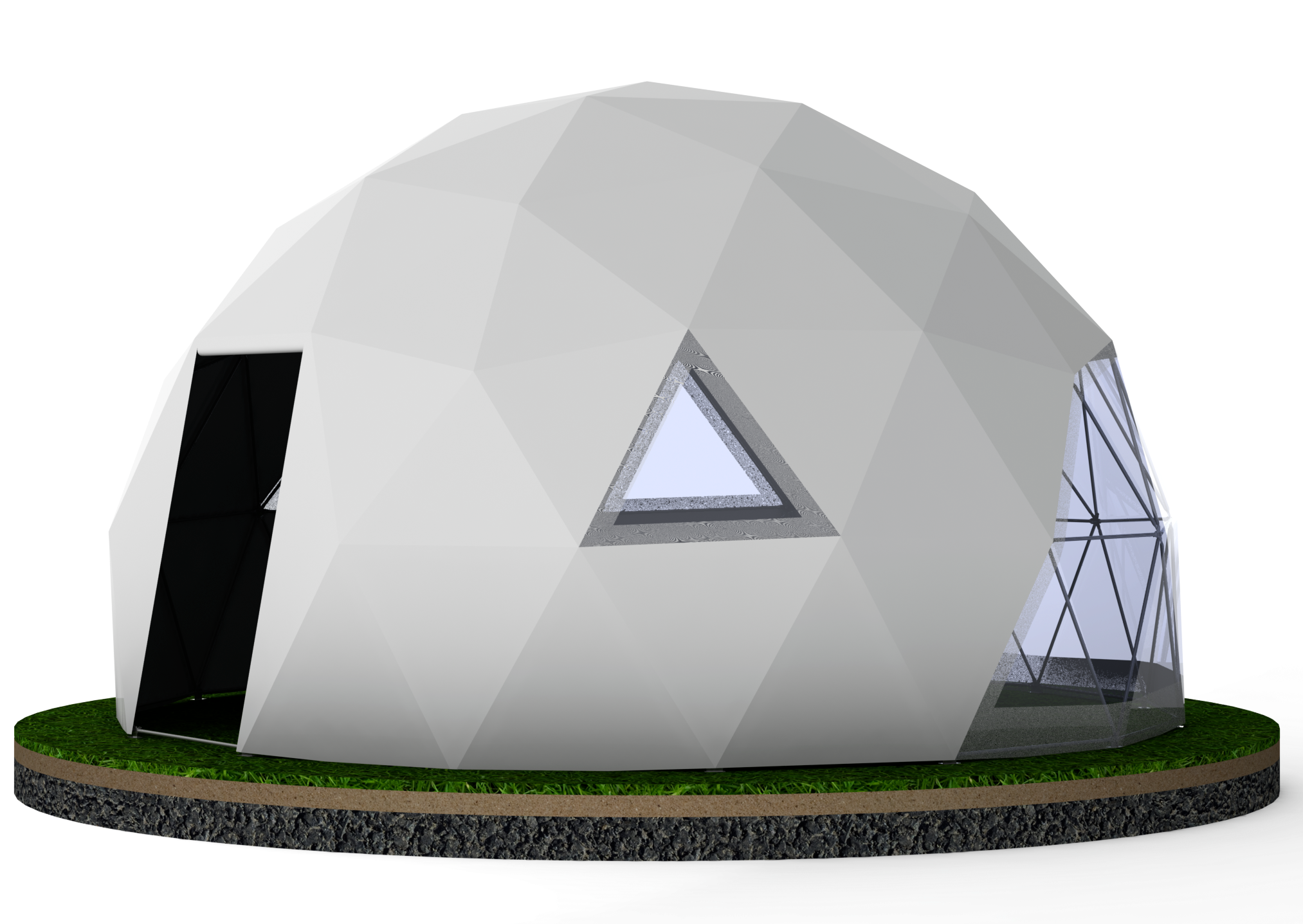 Изображение товара Павильон Геокупол ø6 м для отдыха на свежем воздухе