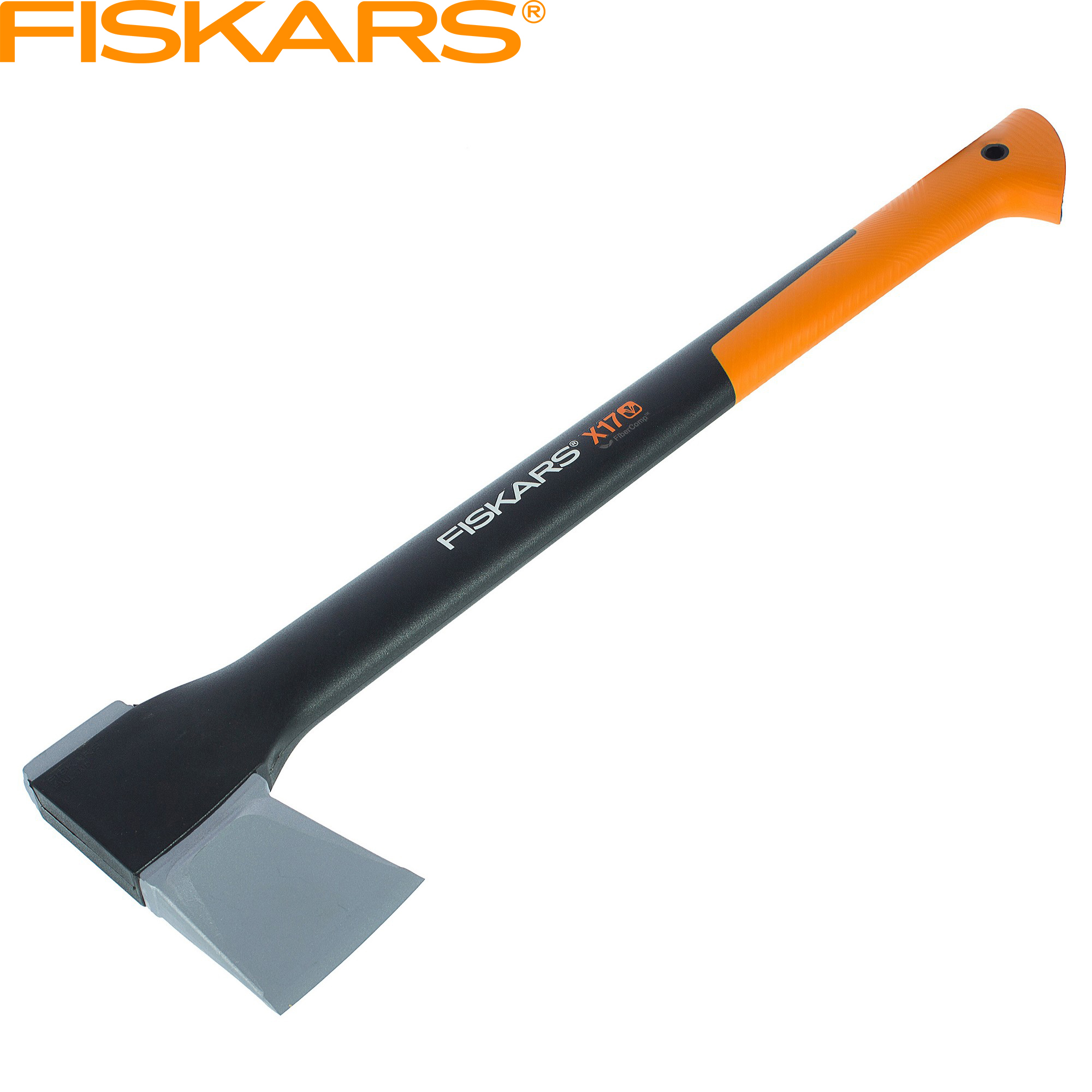 Изображение товара Топор Fiskars X17-M 1.6 кг с рукояткой из волокна 65.2 см Изображение товара Топор Fiskars X17-M 1.6 кг с рукояткой из волокна 65.2 см