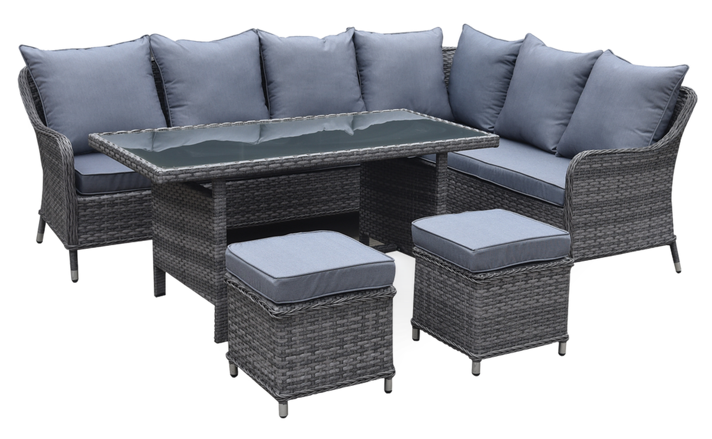 Изображение товара Набор садовой мебели для отдыха Emiliano Collection Dreamer серый