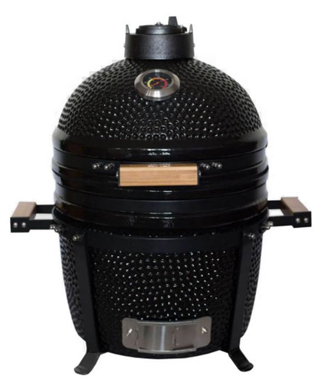 Изображение товара Гриль Kamado Bono Minimo 15" ø40 h64 см керамика черный