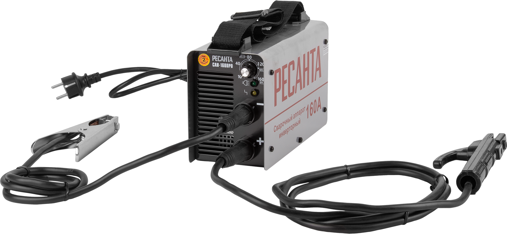 Изображение товара Инверторный сварочный аппарат Ресанта САИ-160ПРО 160 А, IP21, USB