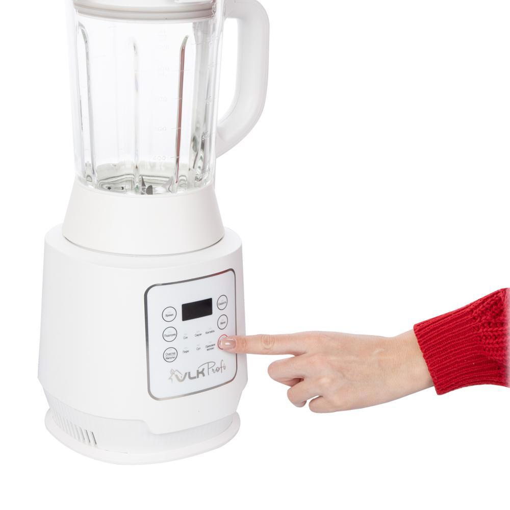 Изображение товара Блендер-суповарка VLK PROFI 2200 1200 Вт стеклянная чаша 6 режимов белая