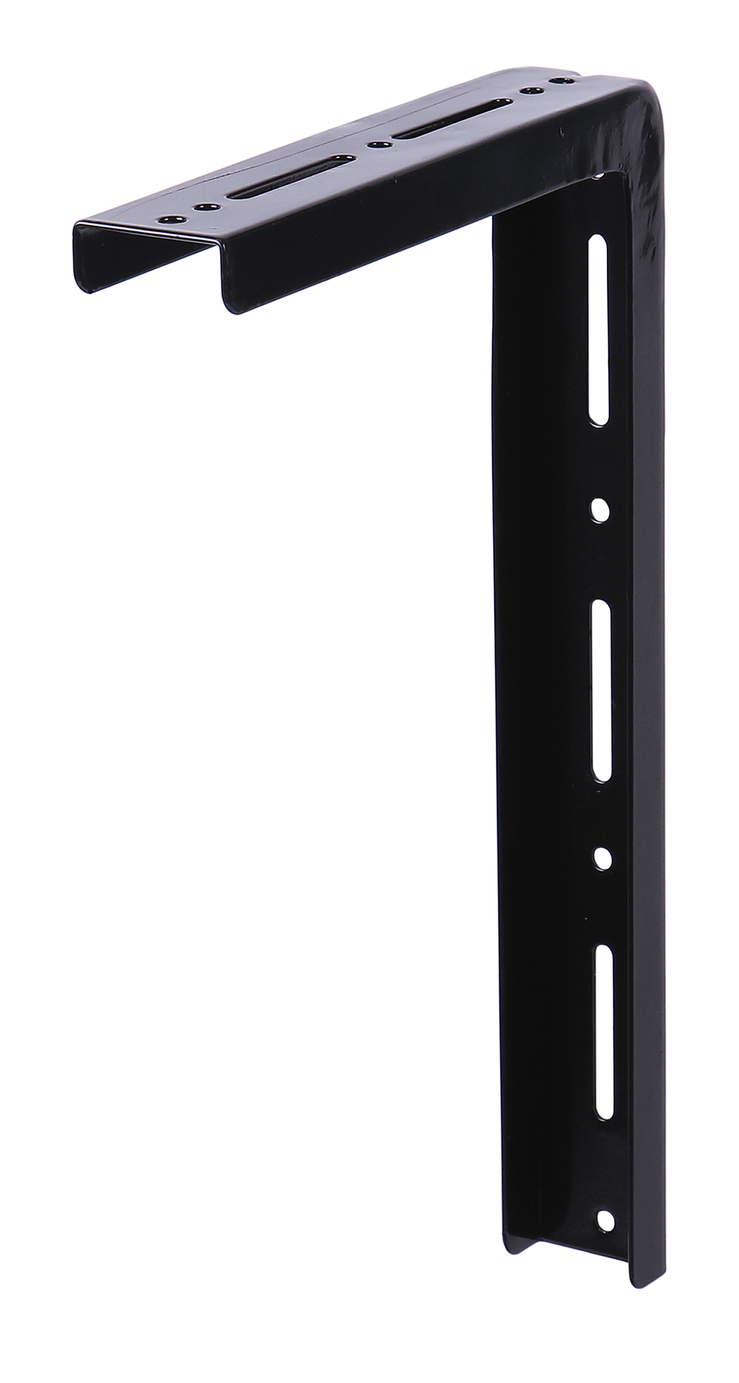 Кронштейн Larvij Modern1 21.5x35 см сталь нагрузка до 40 кг цвет чёрный