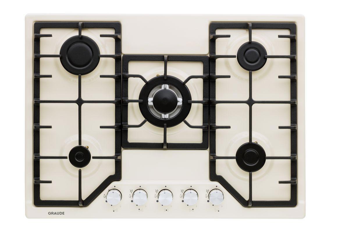 Изображение товара Газовая варочная панель Graude GS 70.1 CM 70 см 5 конфорок бежевый