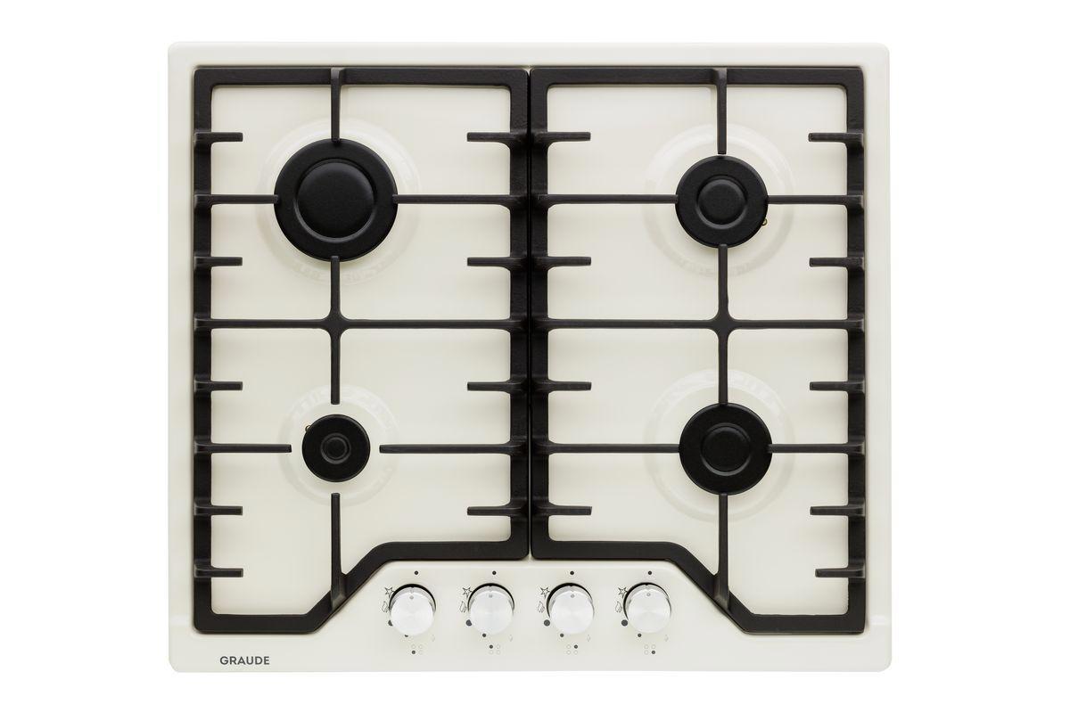 Изображение товара Газовая варочная панель Graude GS 60.1 CM 4 конфорки кремовая эмаль Турция