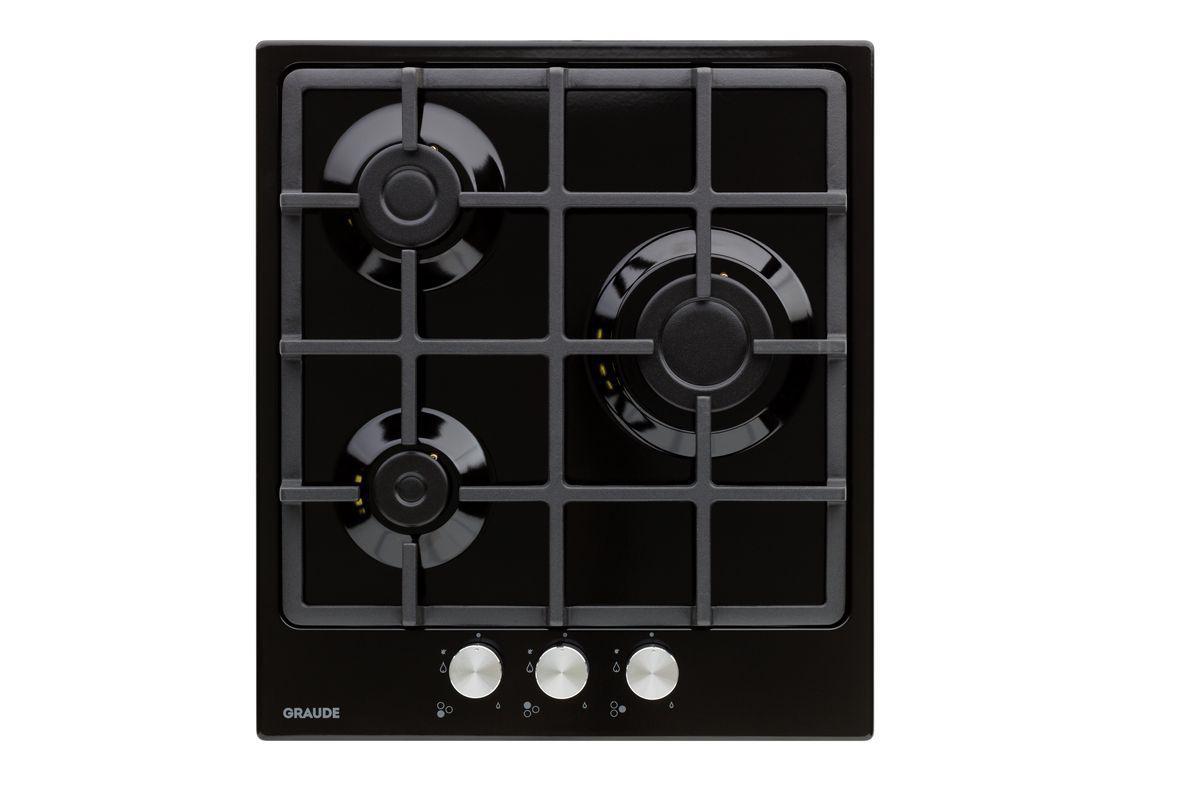Изображение товара Газовая варочная панель Graude GS 45.1 SM 45 см 3 конфорки черный