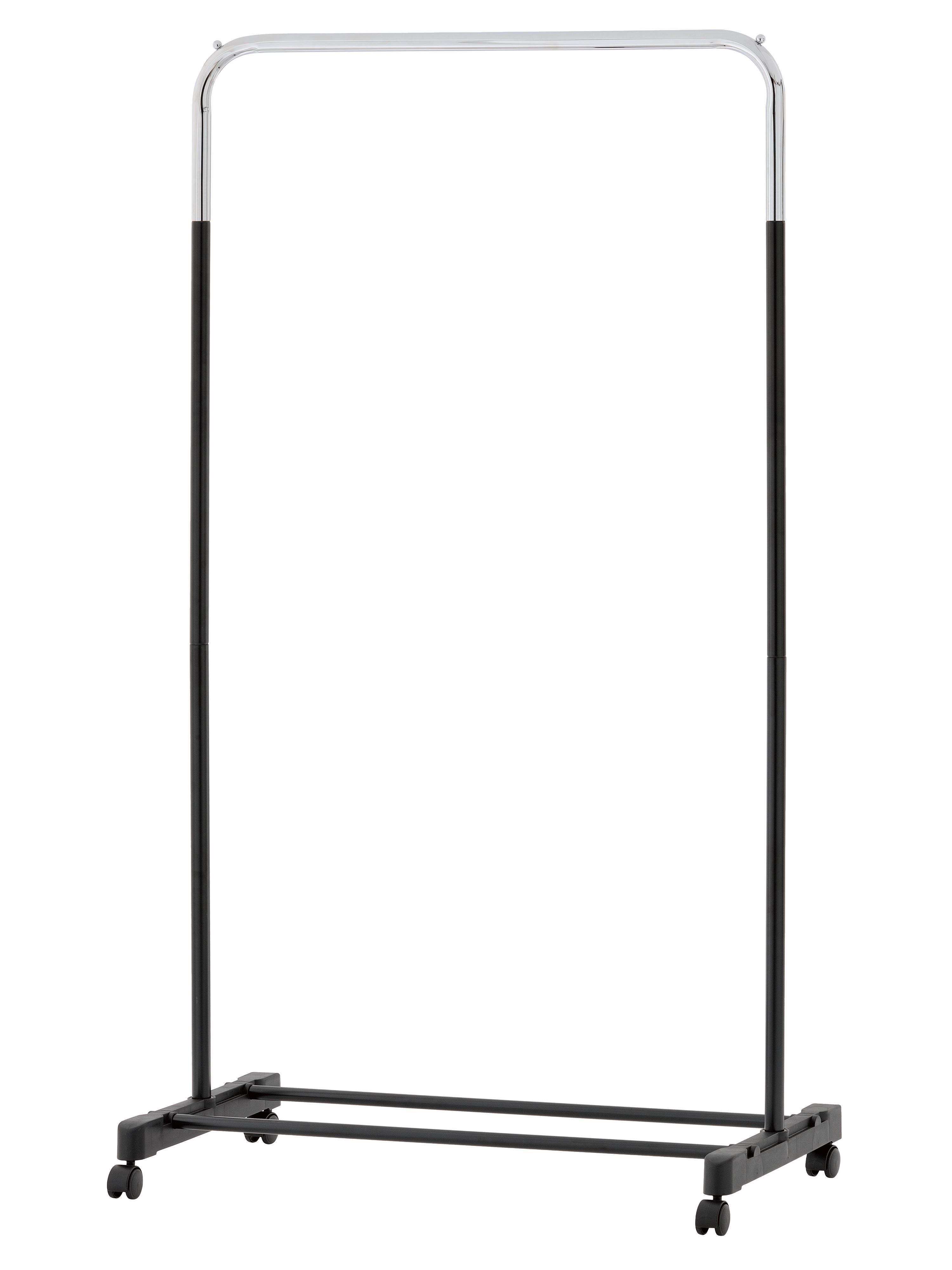 Изображение товара Напольная вешалка Unistor Boston 88.5x154x42.5 см Хромированная сталь цвет черный Изображение товара Напольная вешалка Unistor Boston 88.5x154x42.5 см Хромированная сталь цвет черный
