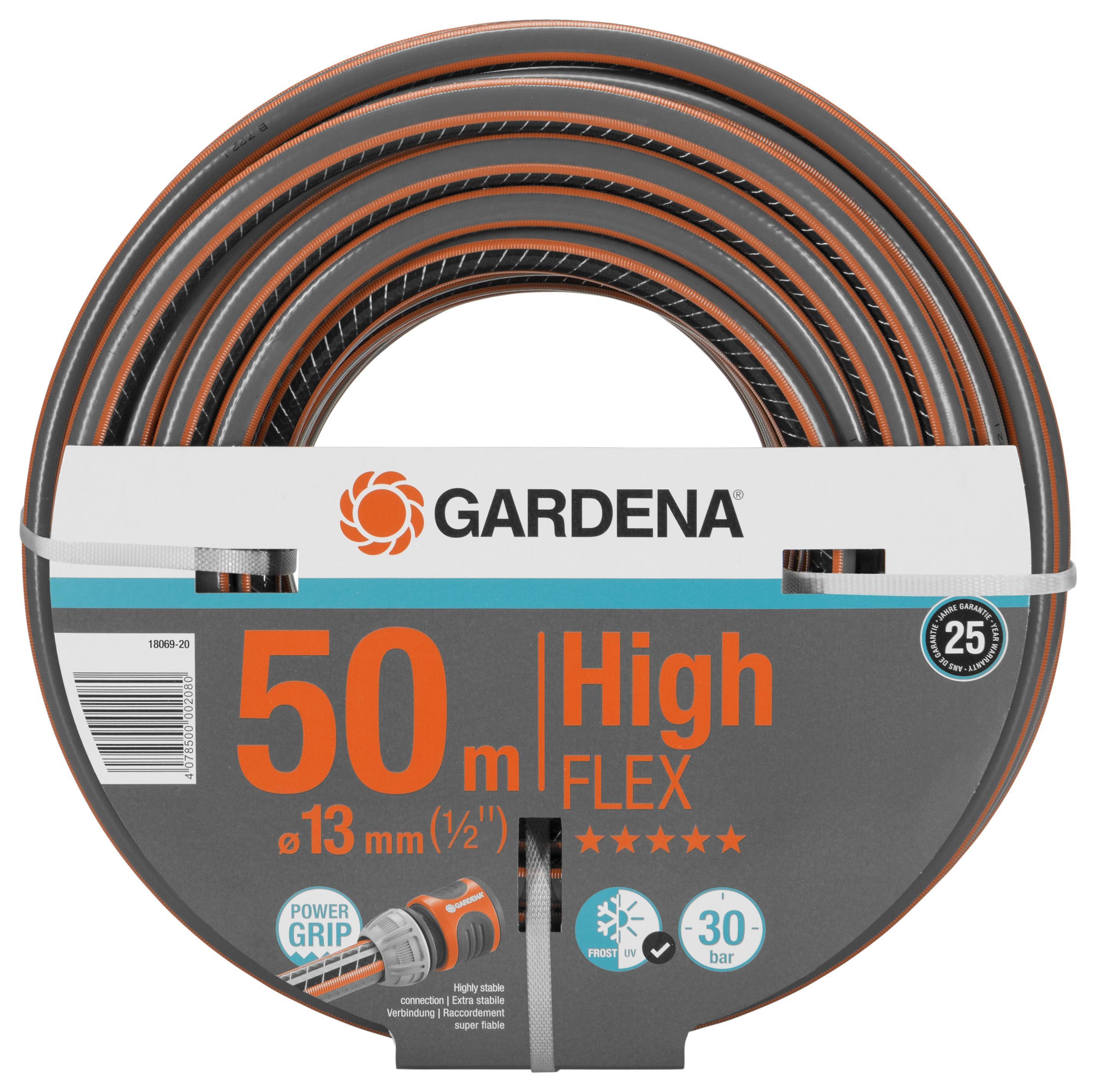 Изображение товара Поливочный шланг Gardena Highflex 13 мм 50 м