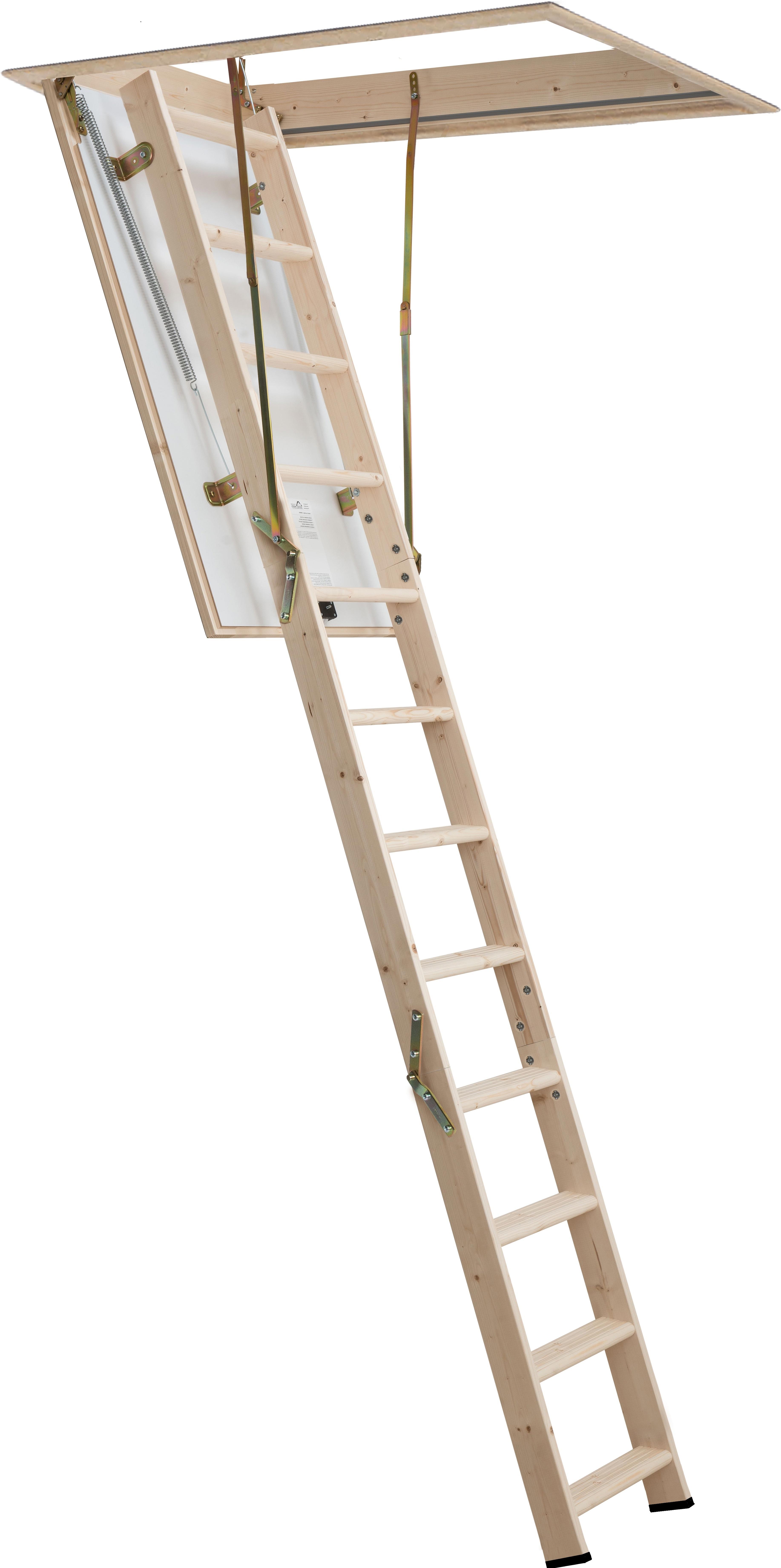 Изображение товара Лестница чердачная складная с секциями Dolle Start 70x120x280 см