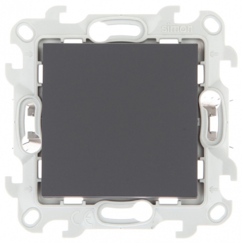 Изображение товара Выключатель Simon 24 2420101-038 графит