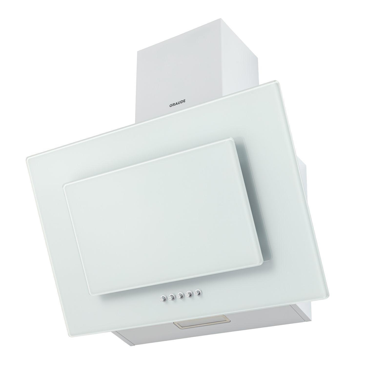 Изображение товара Вытяжка для кухни Graude DHE 50.1 W наклонная с LED подсветкой и фильтрами