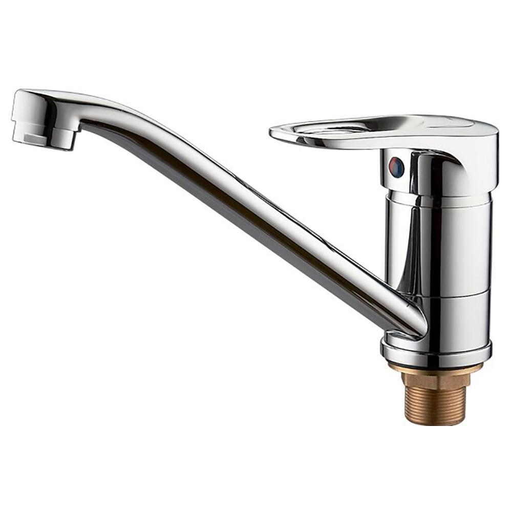 Изображение товара Смеситель LEDEME L4904 для кухни, латунь, хром, однорычажный, 22 см излив