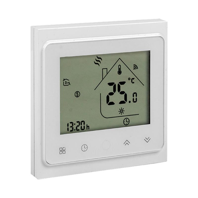 Изображение товара Терморегулятор для теплого пола EKF электронный программируемый белый