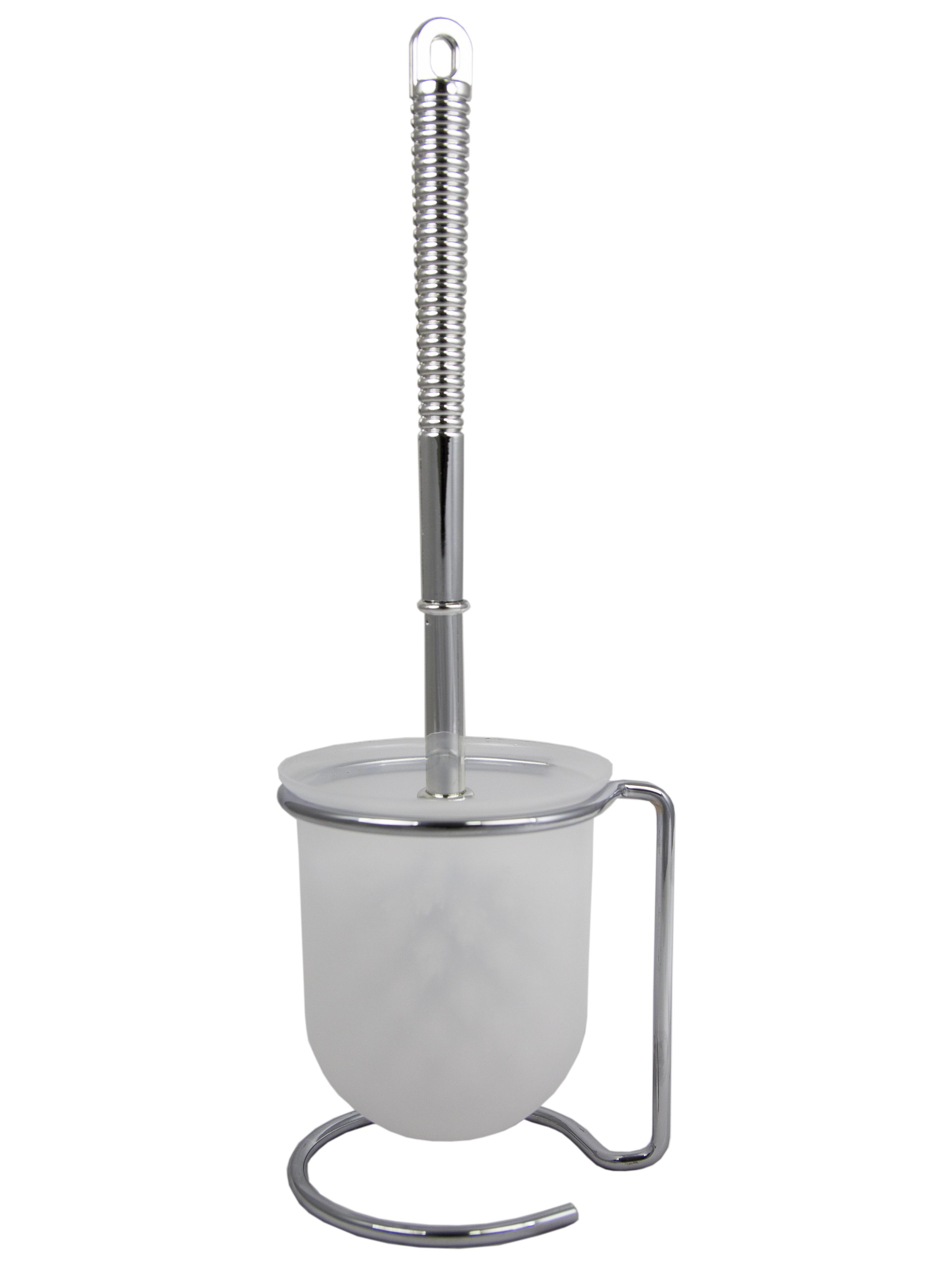 Изображение товара Гарнитур для туалета UniStor Bush 210181 с подставкой, 2 года гарантии, белый