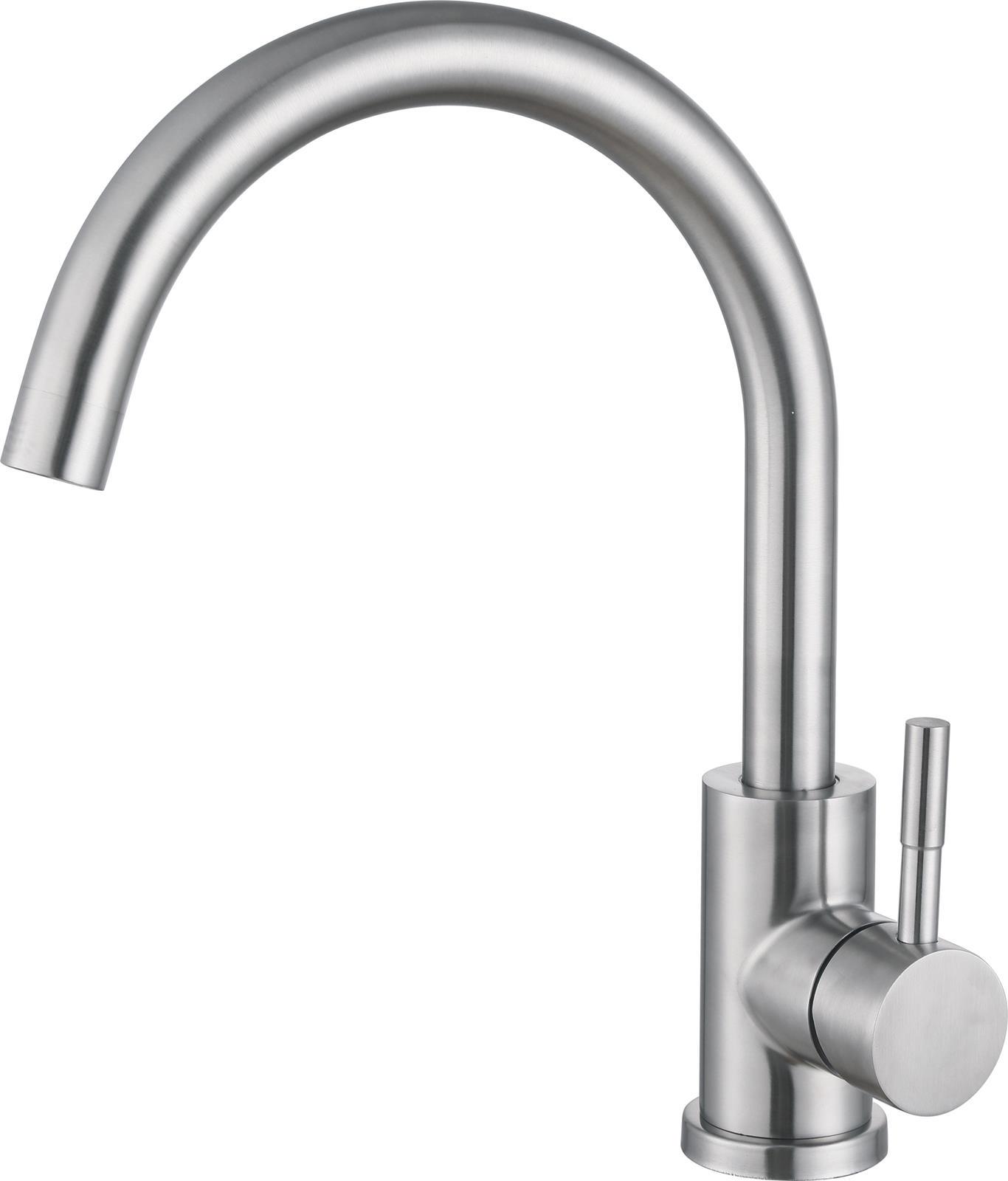 Изображение товара Смеситель для кухни Haiba HB72304-3, сталь