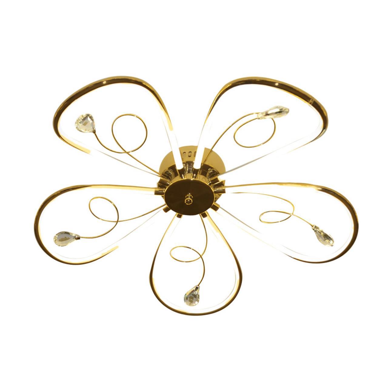 Изображение товара Люстра потолочная светодиодная Ambrella Line Classic LC576 49W IP20 стиль Неоклассика золотая