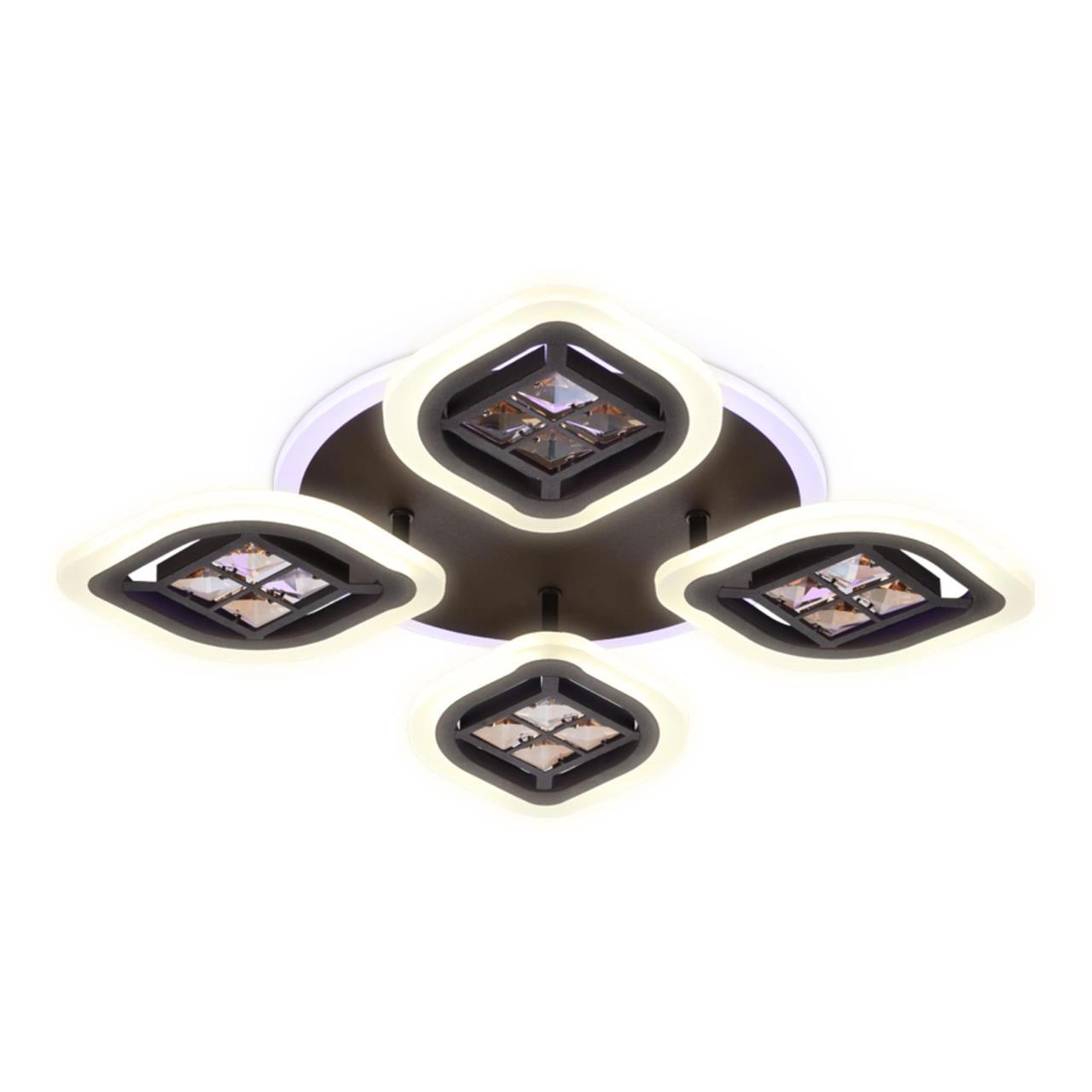 Изображение товара Потолочная светодиодная люстра Ambrella Light Ice FA281 69W для натяжных потолков