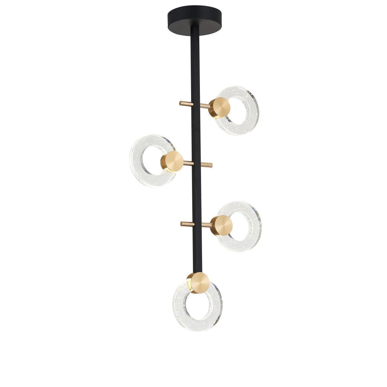 Изображение товара Светильник подвесной SIMPLE STORY 1086-LED16CL 16 м² нейтральный белый свет черный