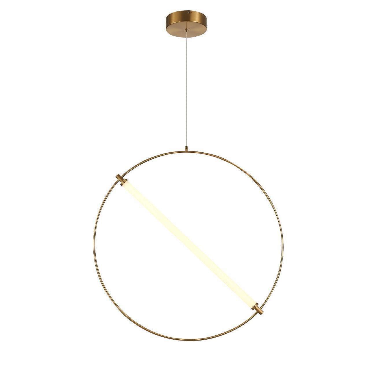 Изображение товара Светильник подвесной Simple Story 1173 48W LED золото современный дизайн