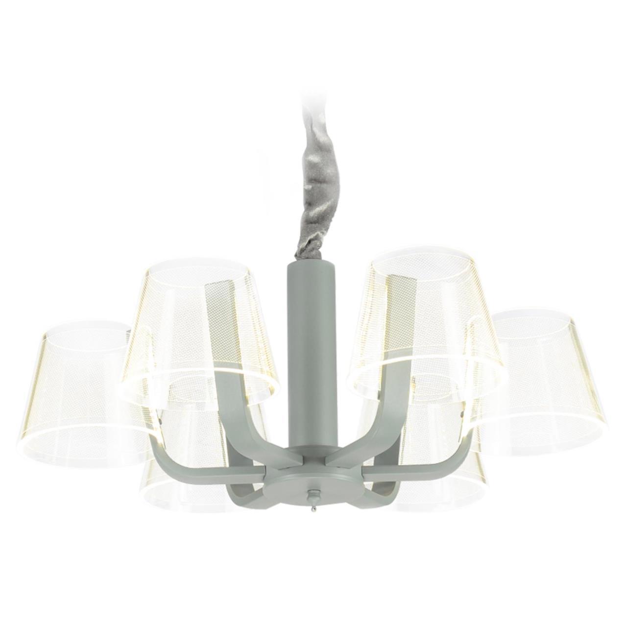 Изображение товара Люстра подвесная светодиодная AMBRELLA LIGHT AK4011 Original 20 м² теплый белый свет цвет серый