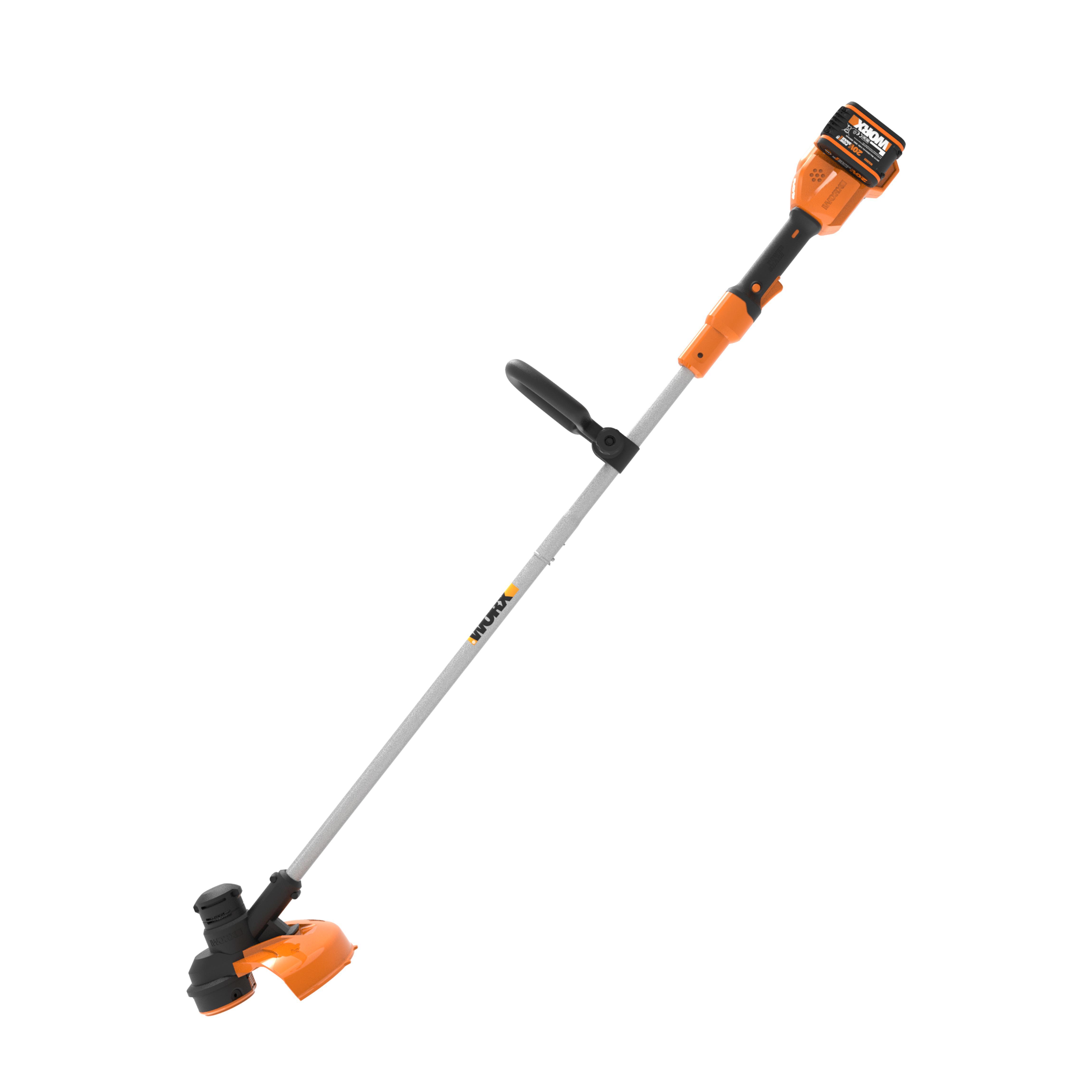 Изображение товара Аккумуляторный триммер WORX WG183E 40 В 2x2 Ач с комплектом аккумуляторов и зарядным устройством