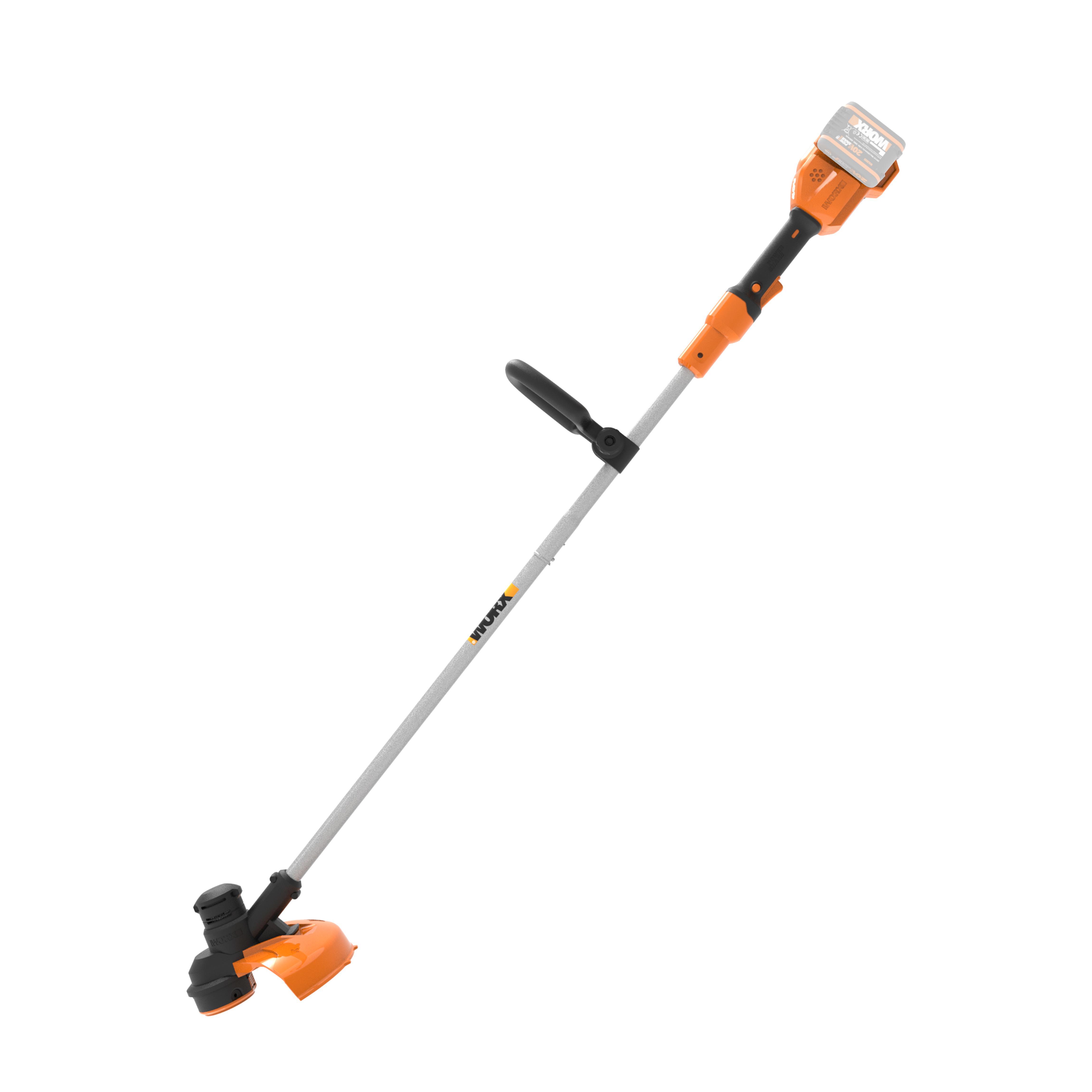 Изображение товара Аккумуляторный триммер WORX WG183E.9 40 В с двумя аккумуляторами и зарядным устройством