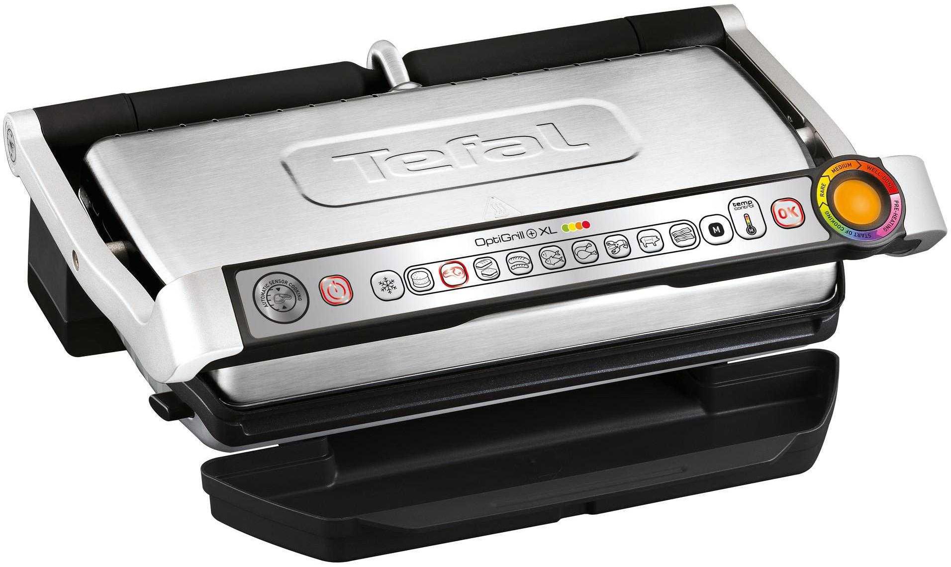 Изображение товара Электрогриль Tefal GC722D34 Optigrill+ XL с автоматическими программами