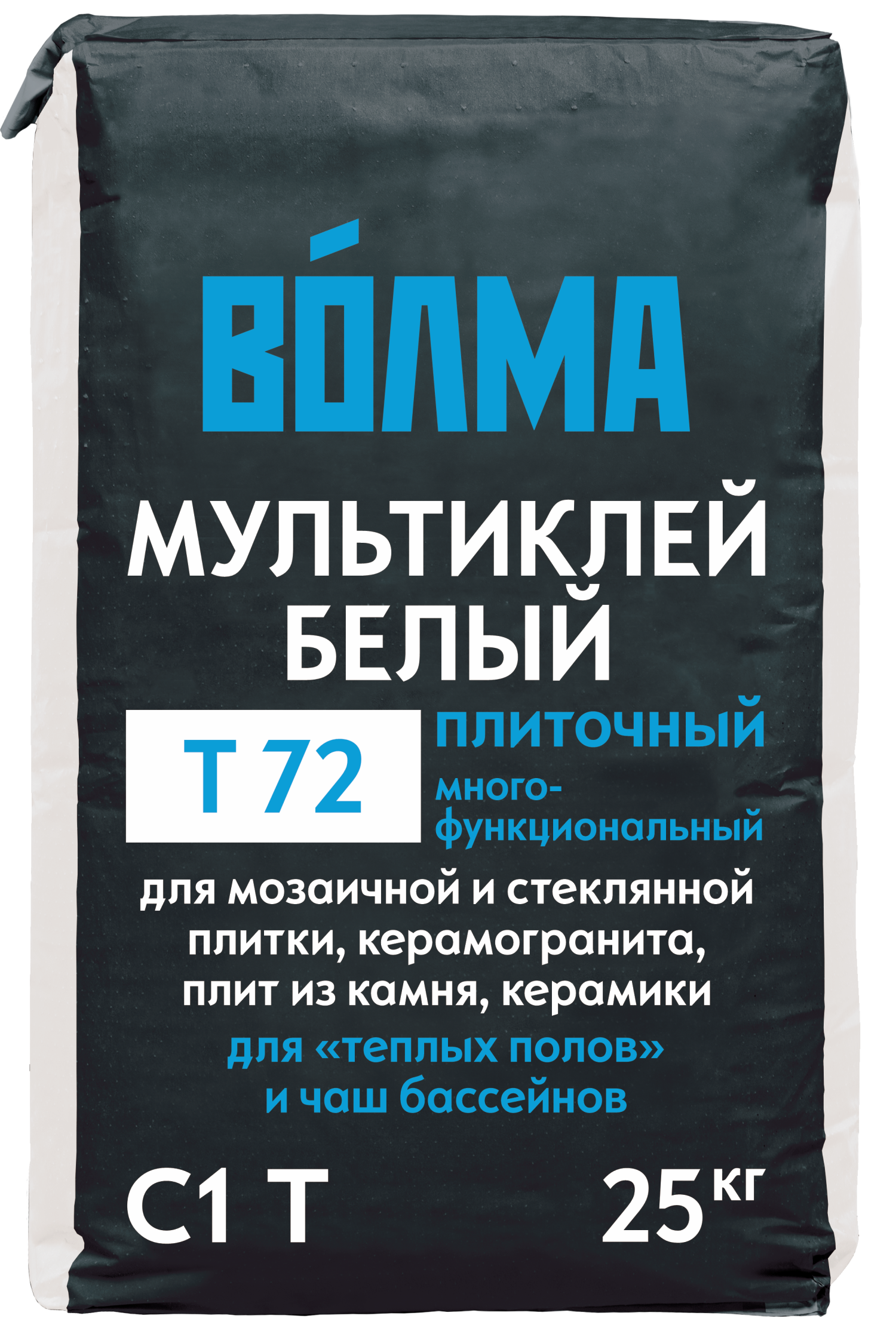 Изображение товара Клей для плитки Волма Мультиклей БТ72 25 кг