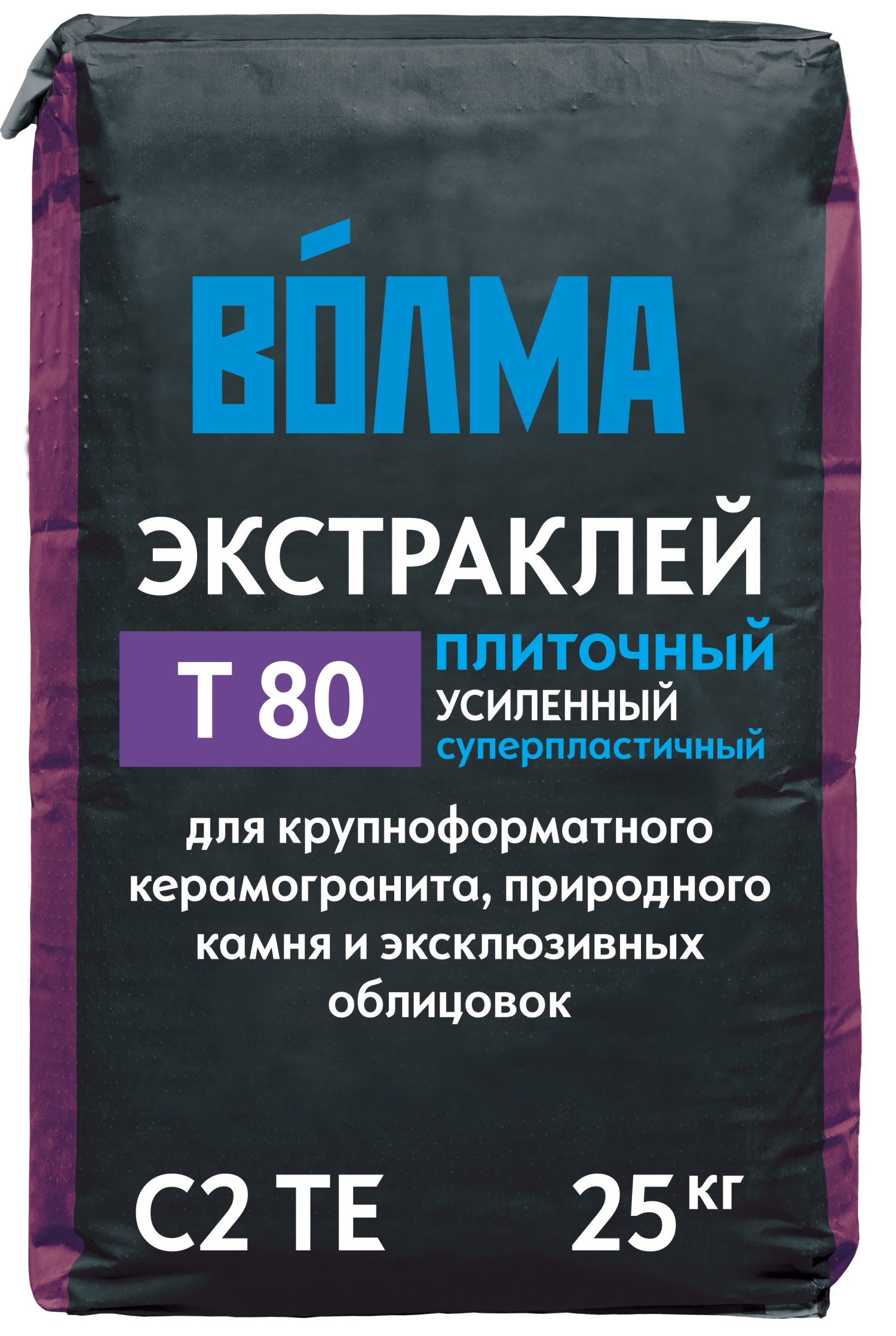 Изображение товара Клей для плитки Волма Экстраклей Т80 25 кг для крупноформатных облицовок
удобное и надежное решение