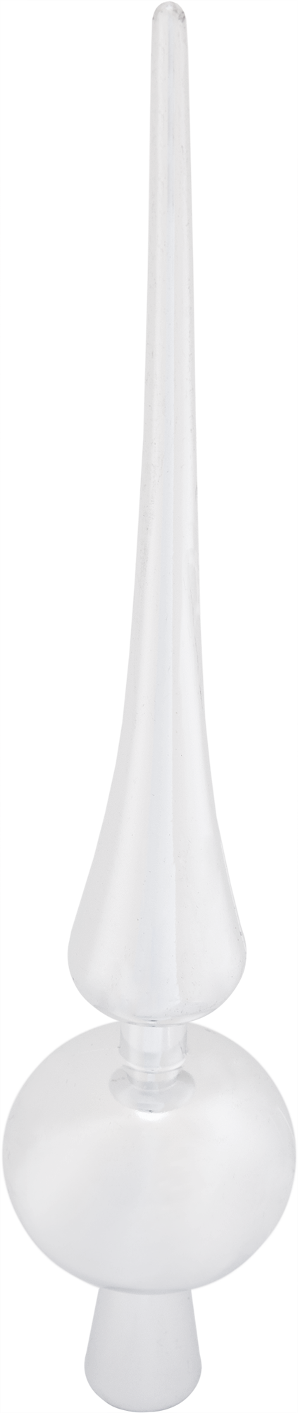 Изображение товара Верхушка на елку h28 см серебряный