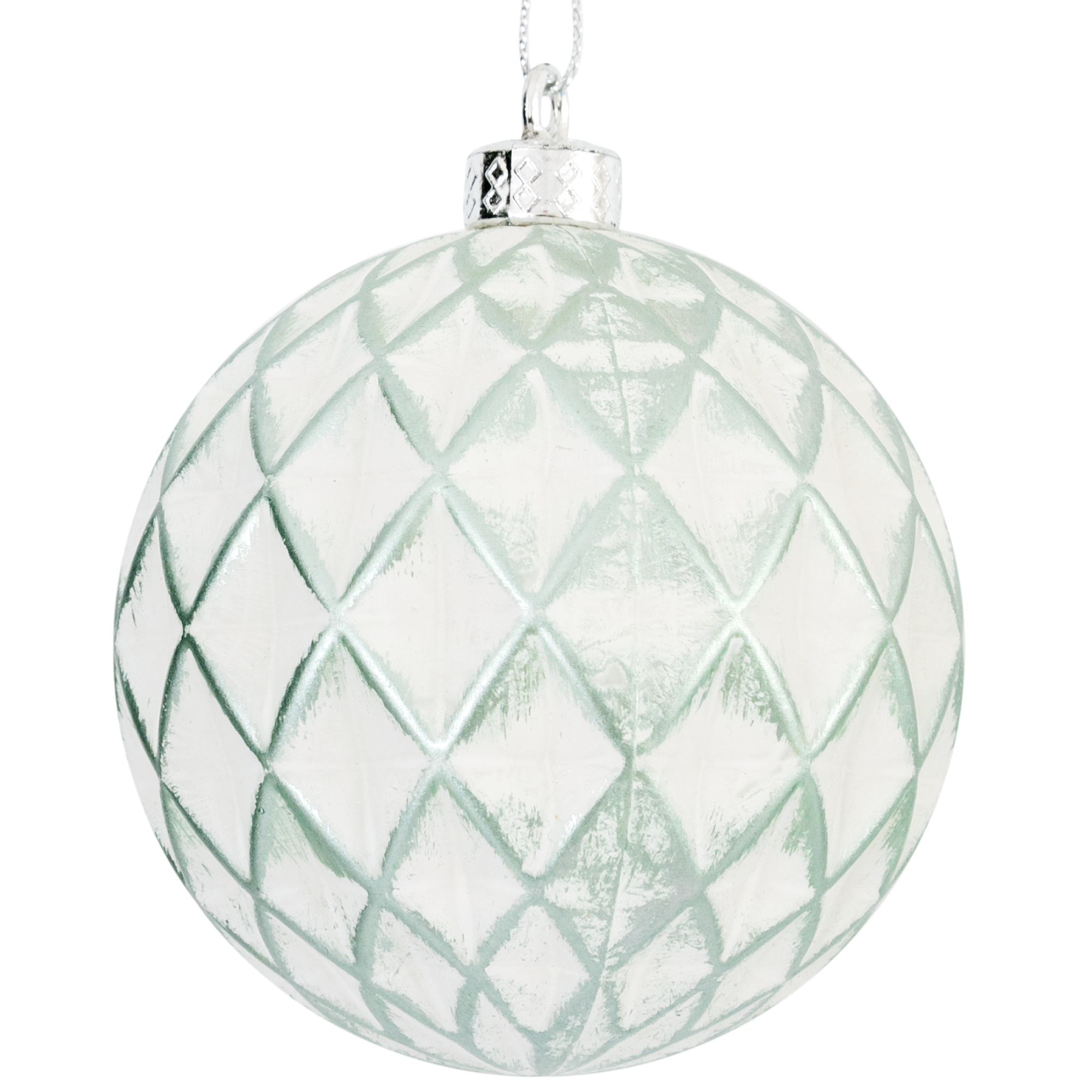 Изображение товара Елочный шар «Loft» ø8 см пластик зеленый