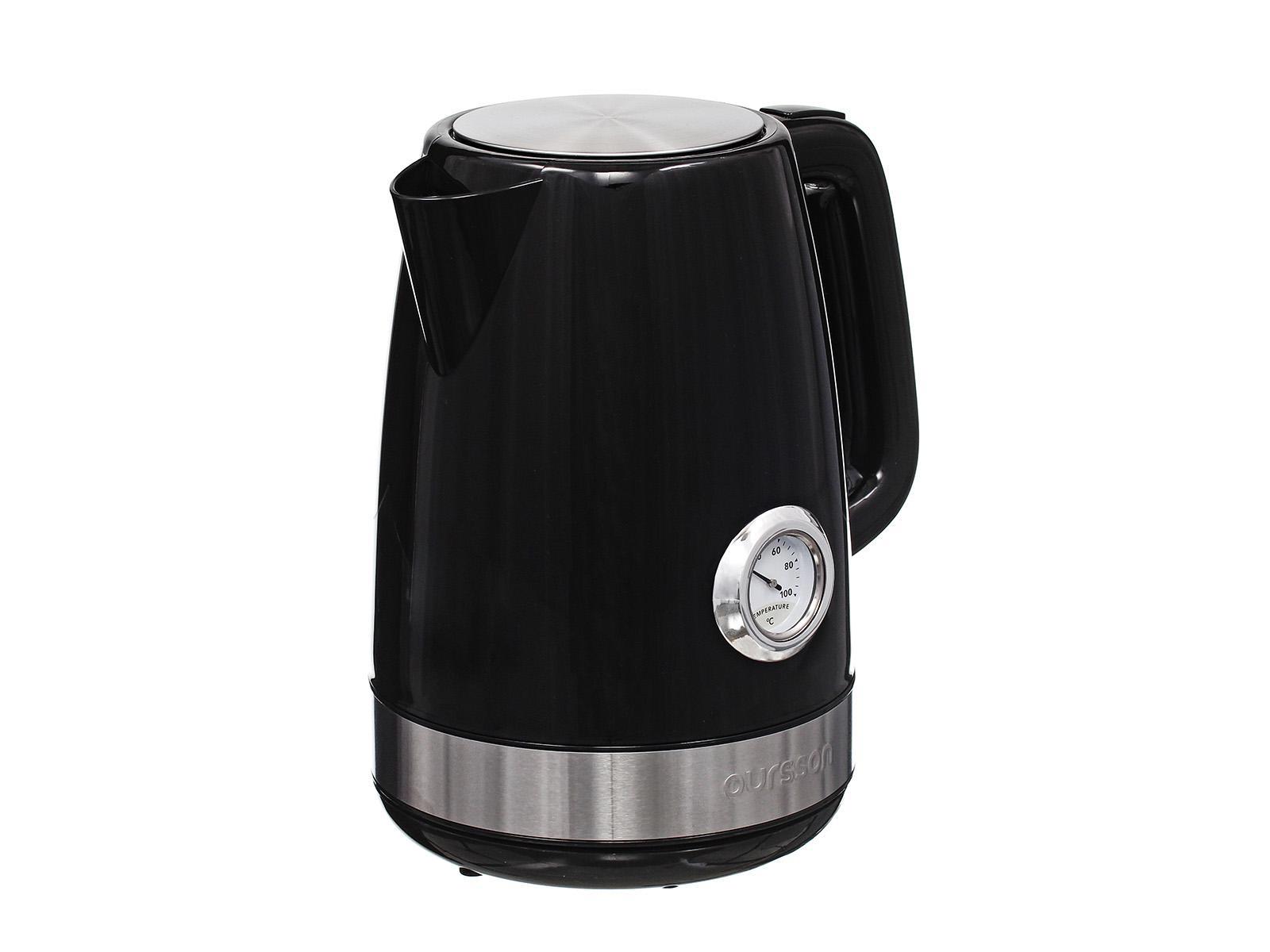 Изображение товара Электрический чайник OURSSON EK1716P 1.7л с термометром и защитой от накипи