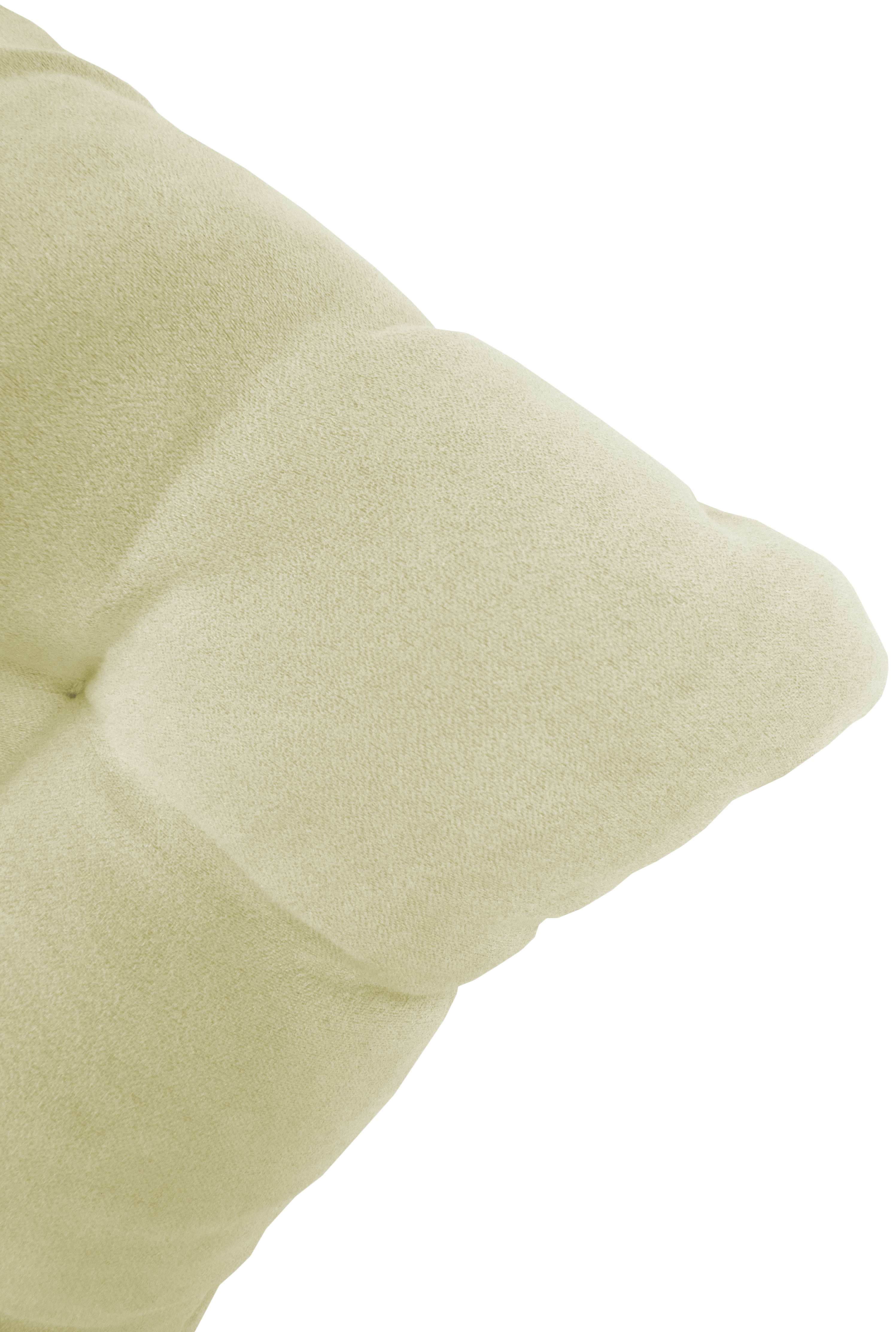 Подушка для стула Linen Way 38x6x38 см замша кремовый - 2