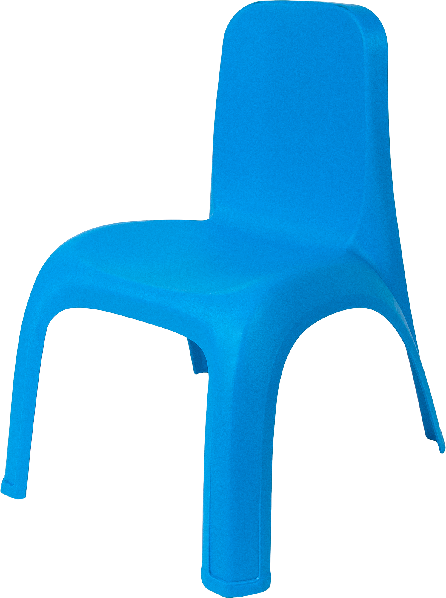 Изображение товара Стул детский 42x53x40.5 см пластик голубой