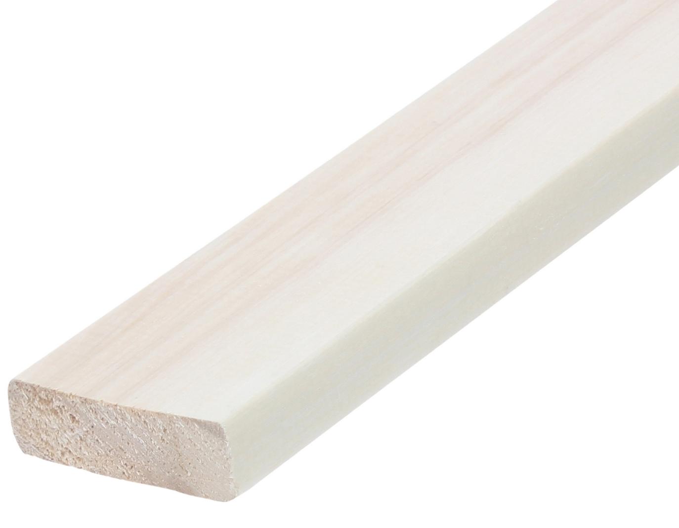 Изображение товара Полок 28x92x2000 мм из осины для бань и саун цельный