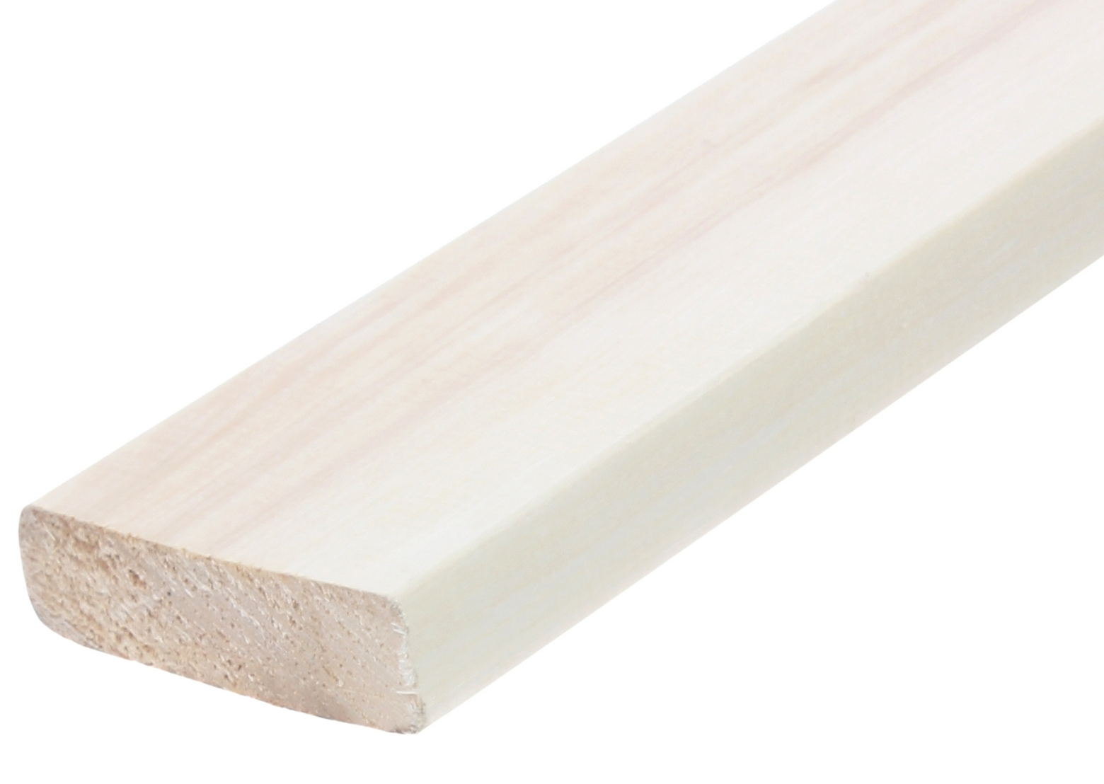 Полок 28x92x2500 мм Осина сорт AB прямой с фаской угла